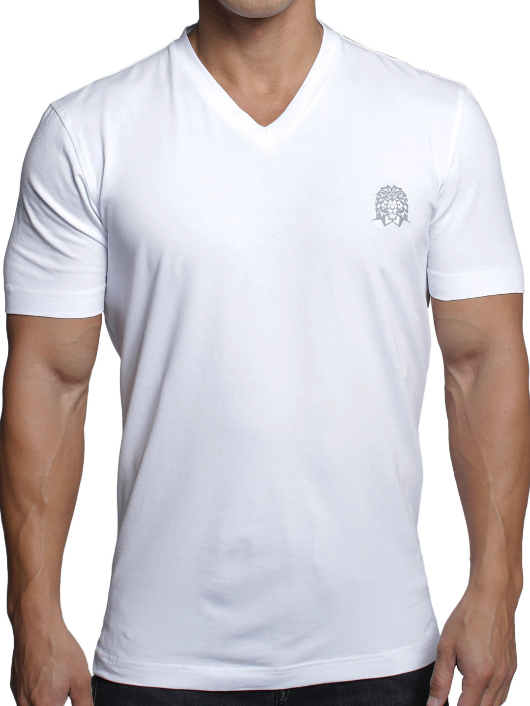 V-Neck VivaldiMono White