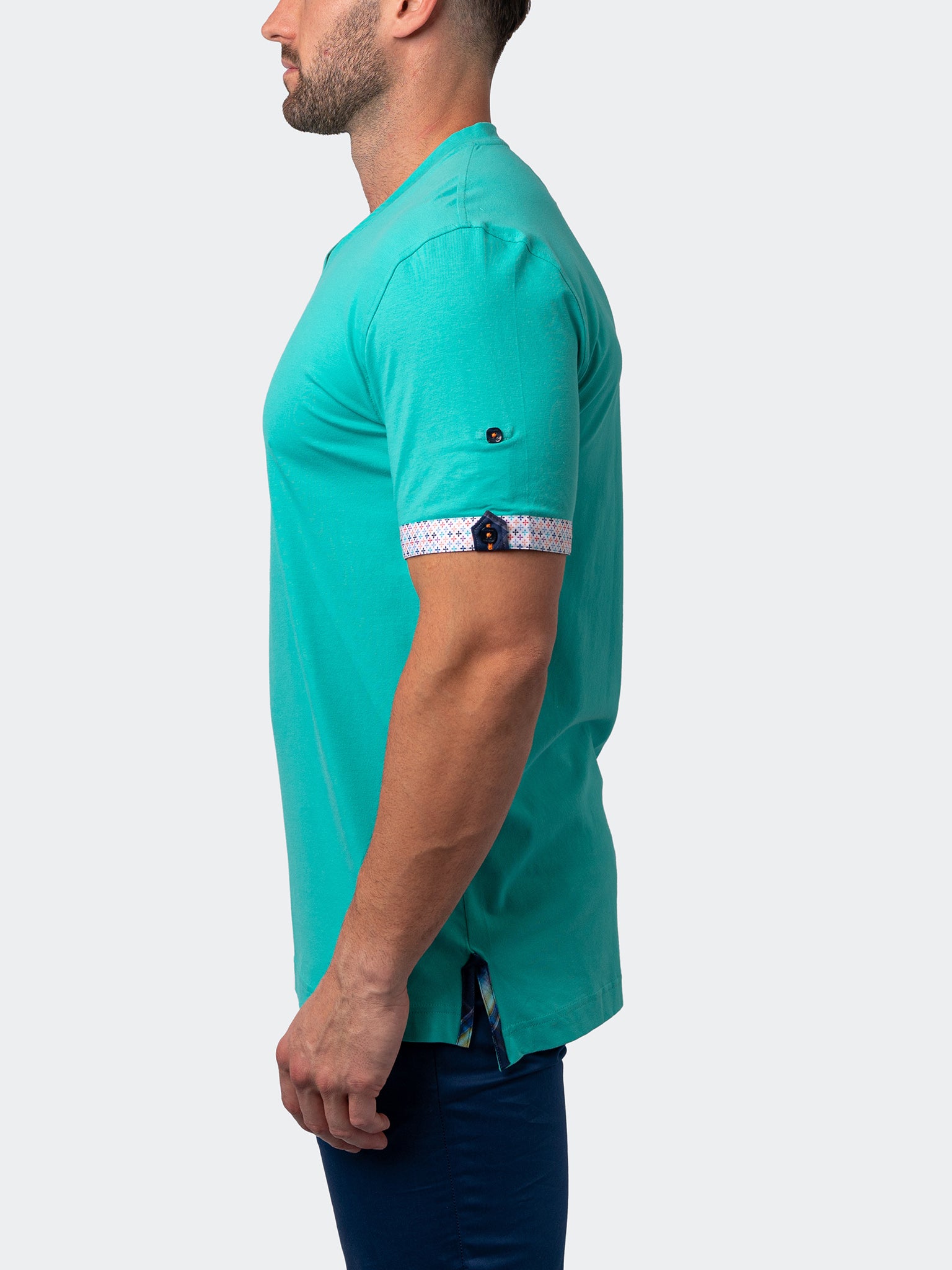 V-Neck Vivaldisolidmint Green