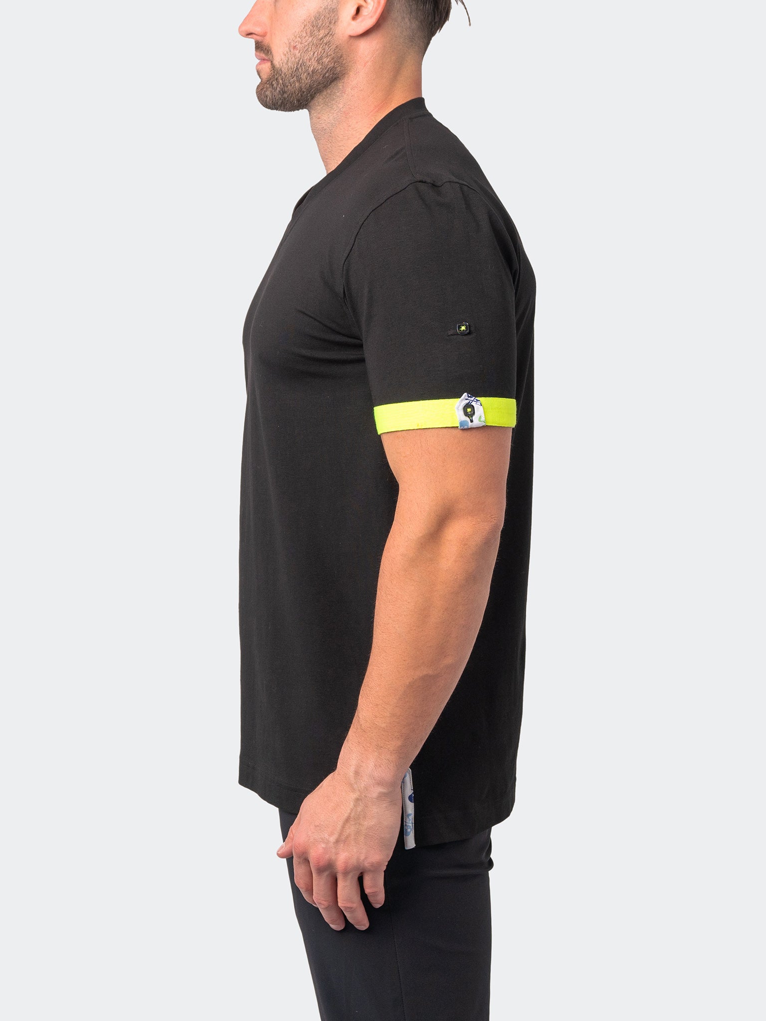 Vivaldi Rock Black V-Neck Tee