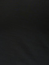 V Neck L Solid Black View-4