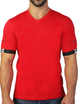 V Neck VivaldiRed Red View-5