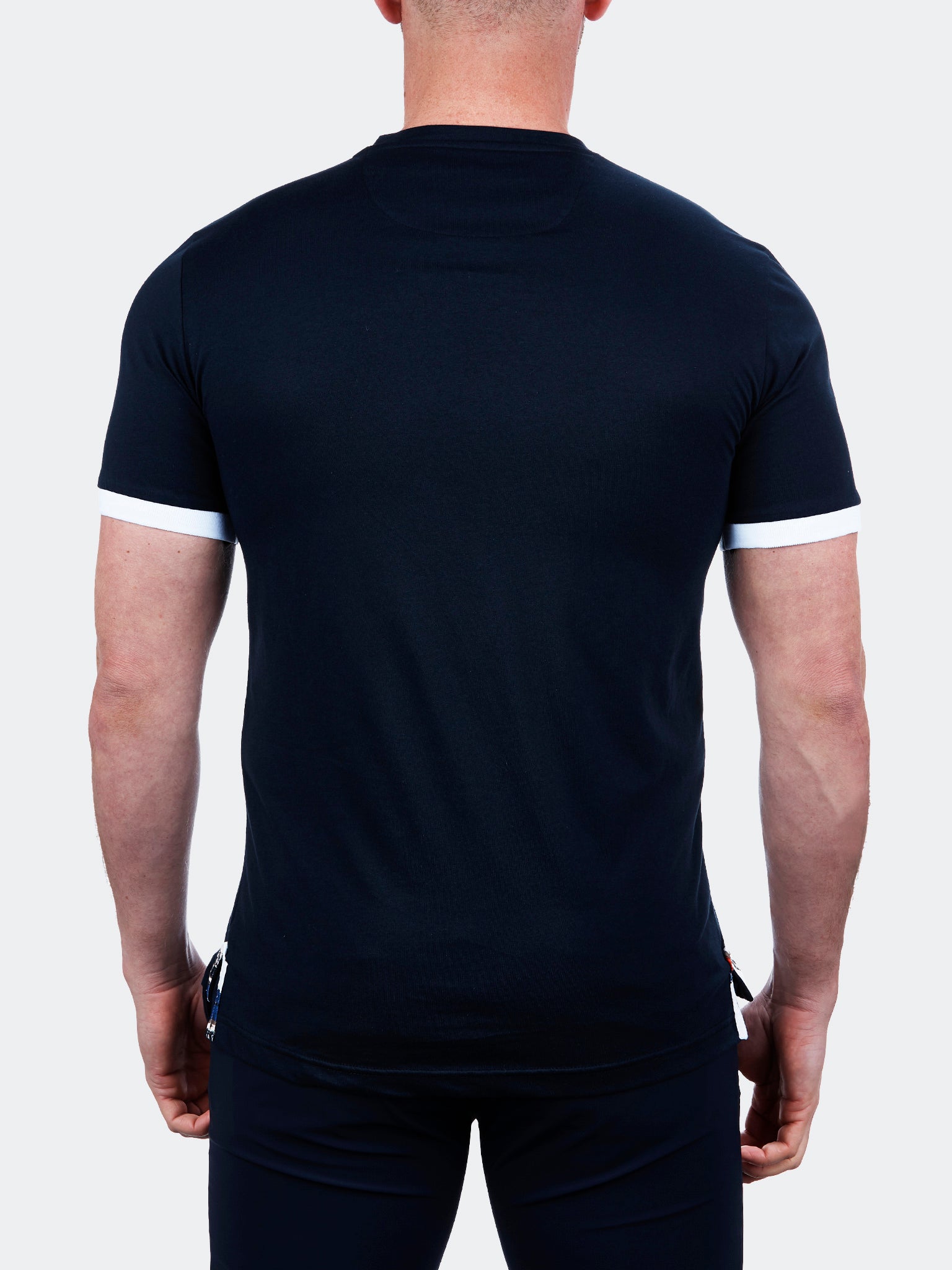 V Neck VivaldiSolid Navy