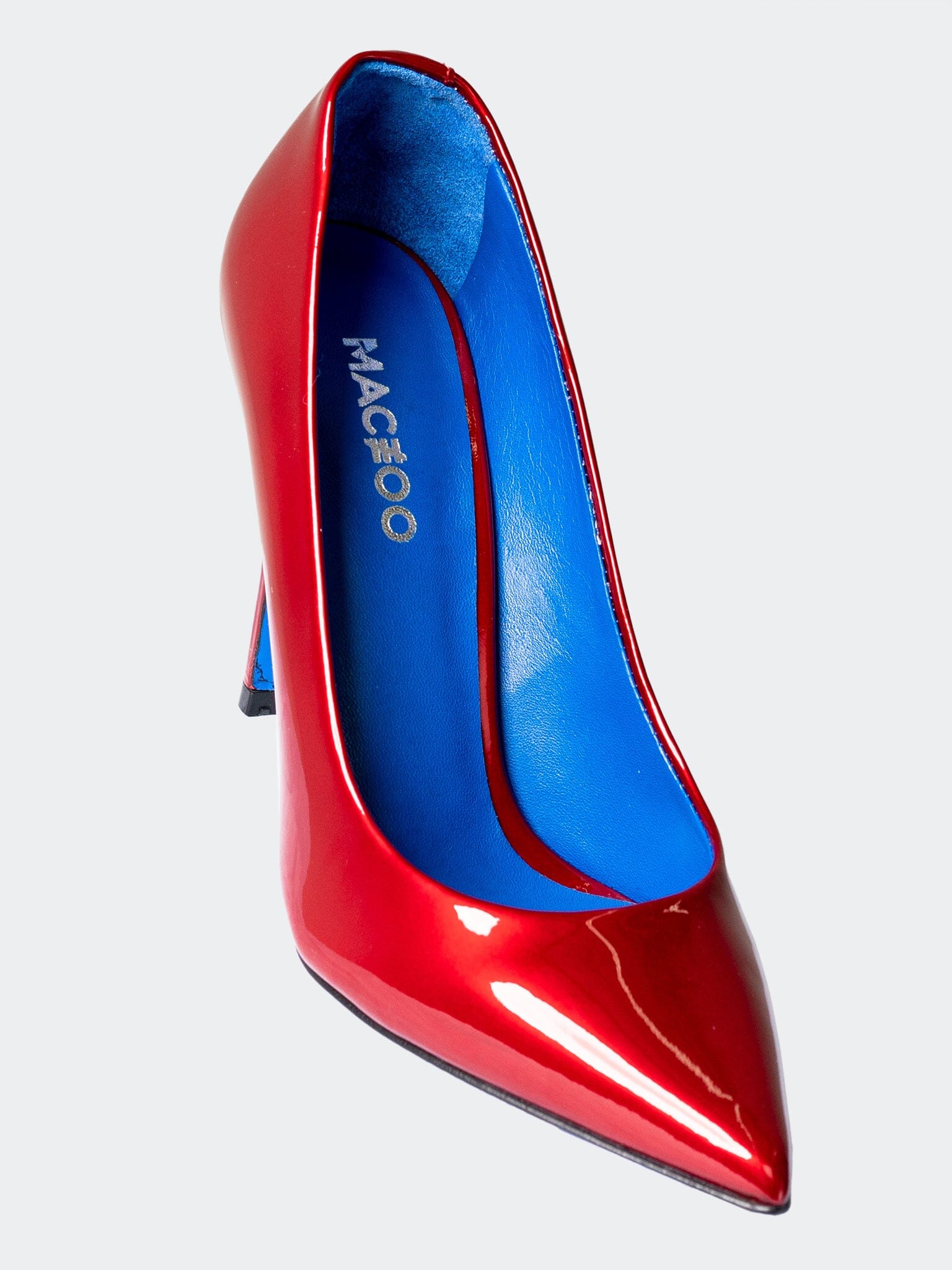 Women's ShoeHeel ShinyRed