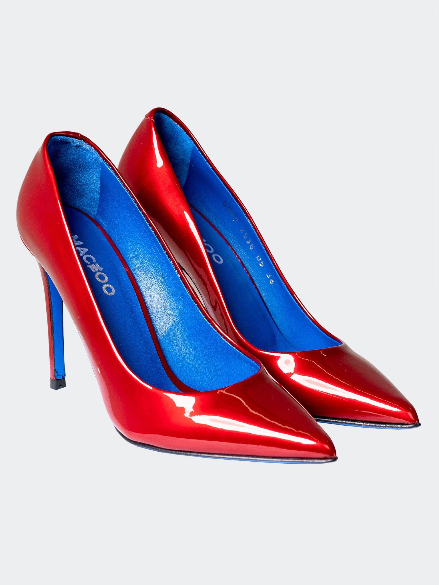Women's ShoeHeel ShinyRed