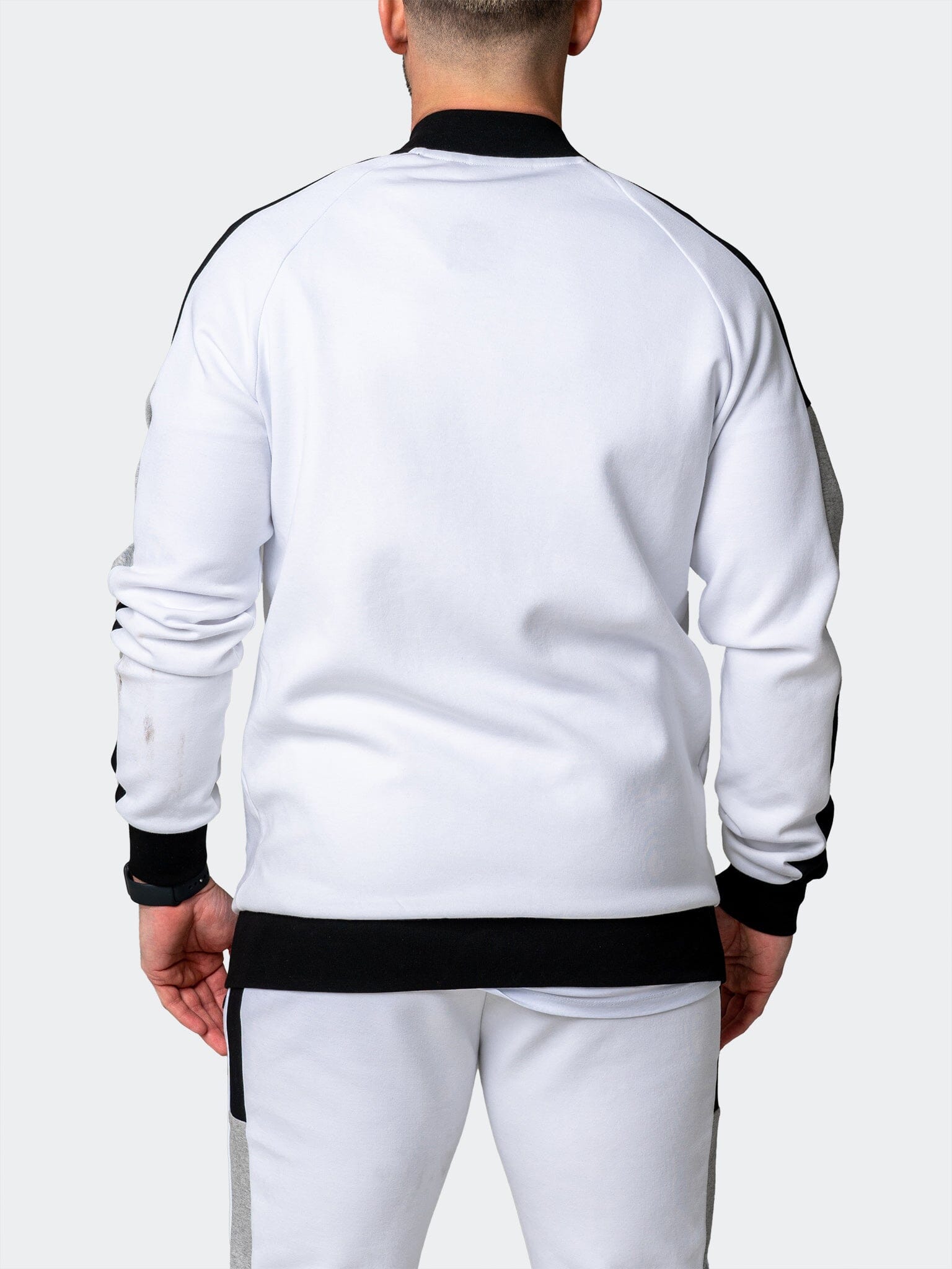 Legendary White Zip Sweater