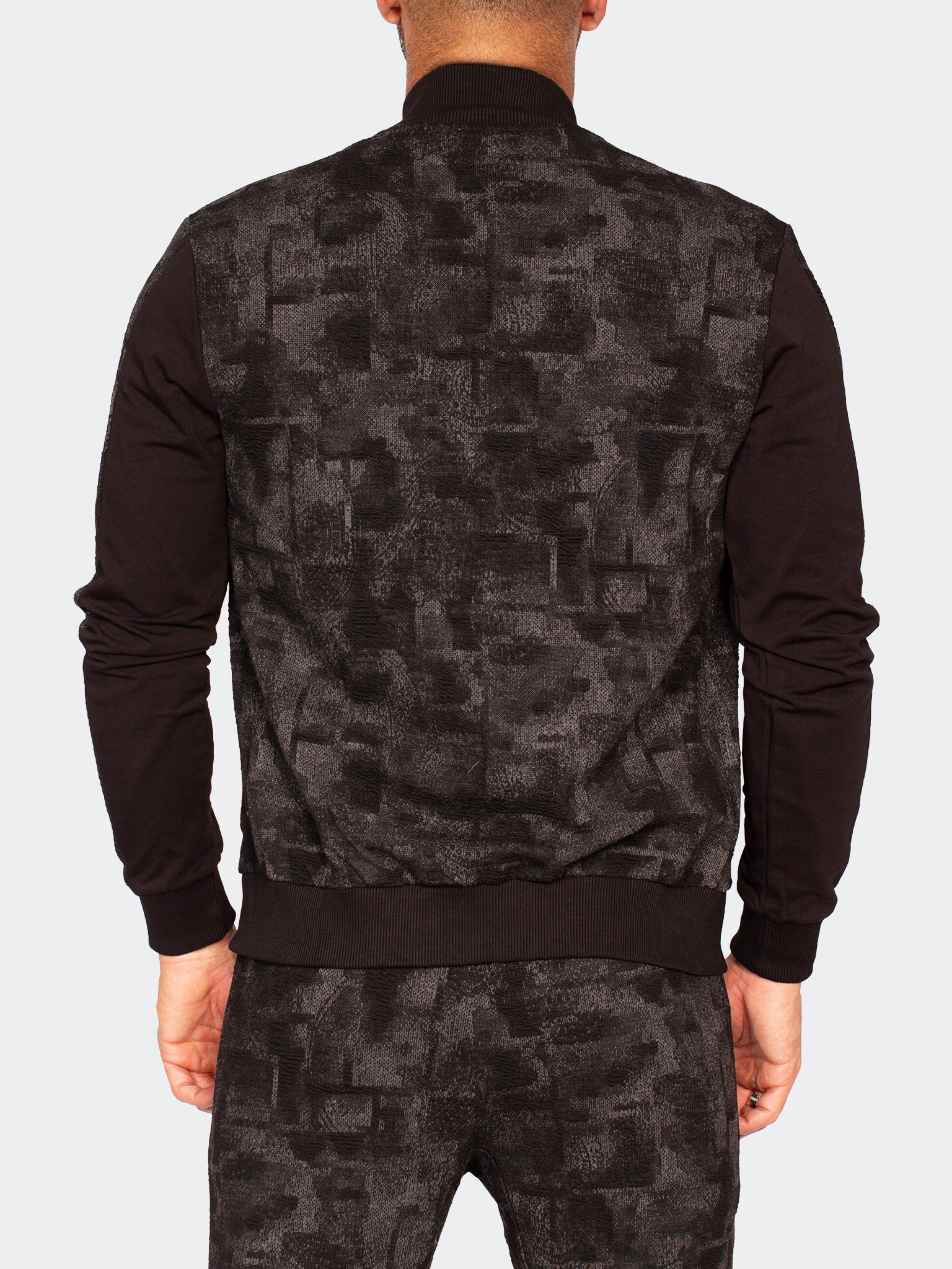 Perm Zipper Camo Blue