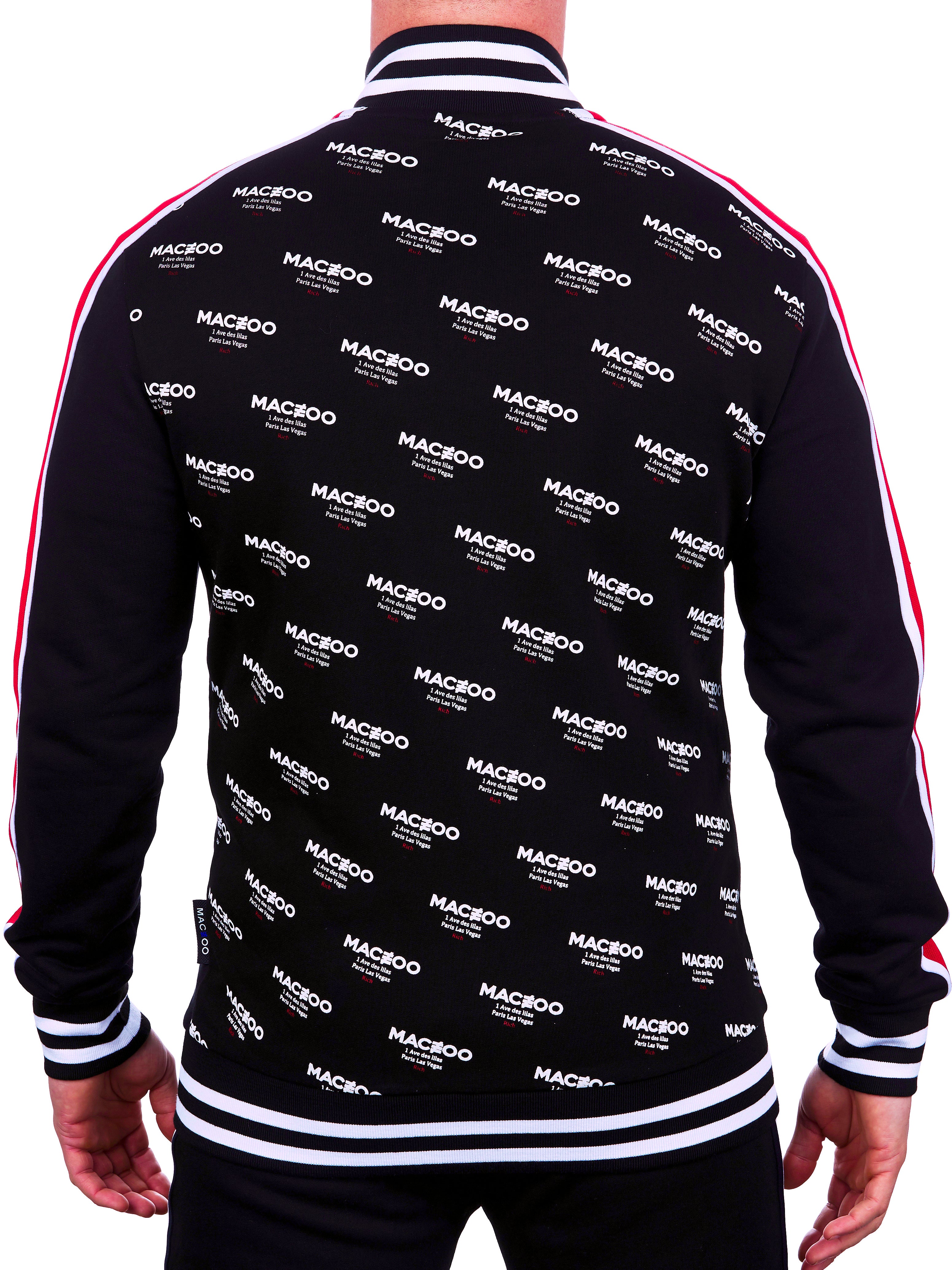 Zipper Stripe Black