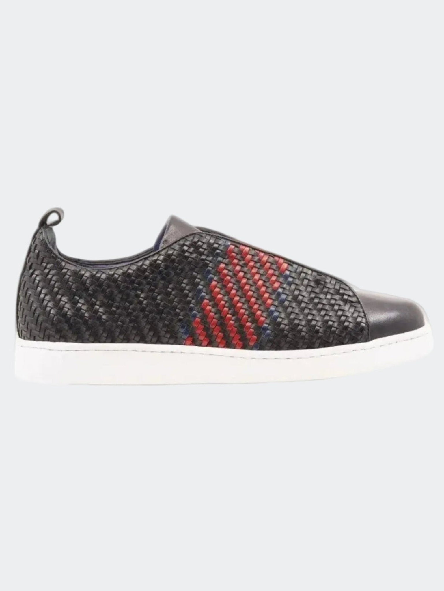 Perm Shoe Casual KnitRed Black
