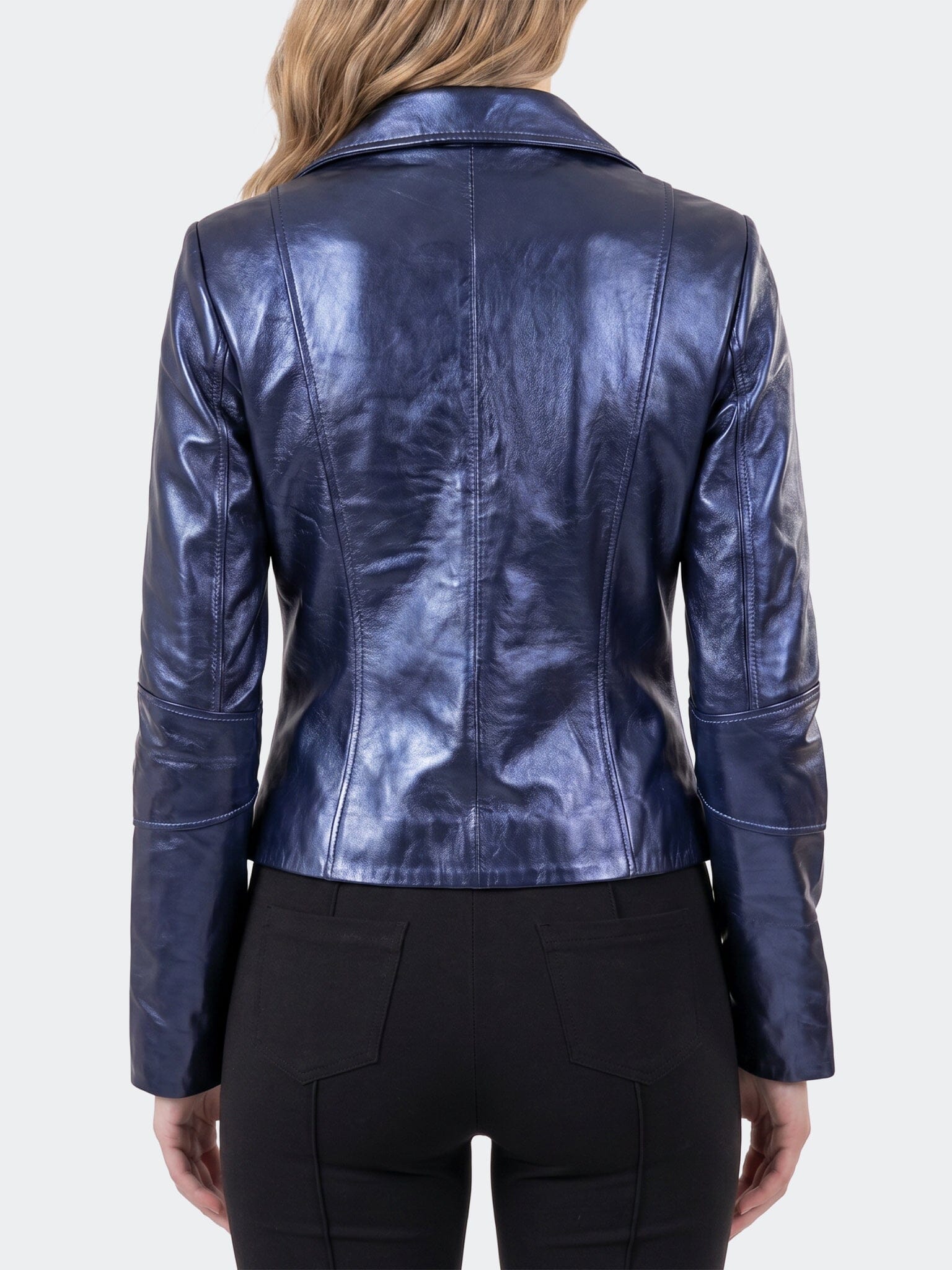 Women's Leather Nice Blue