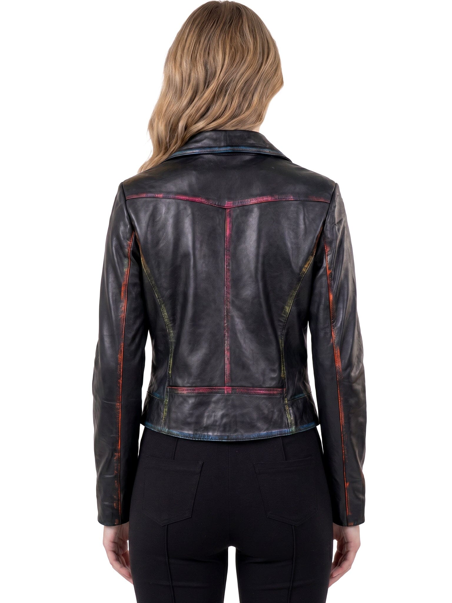 Women's Leather Dear Black