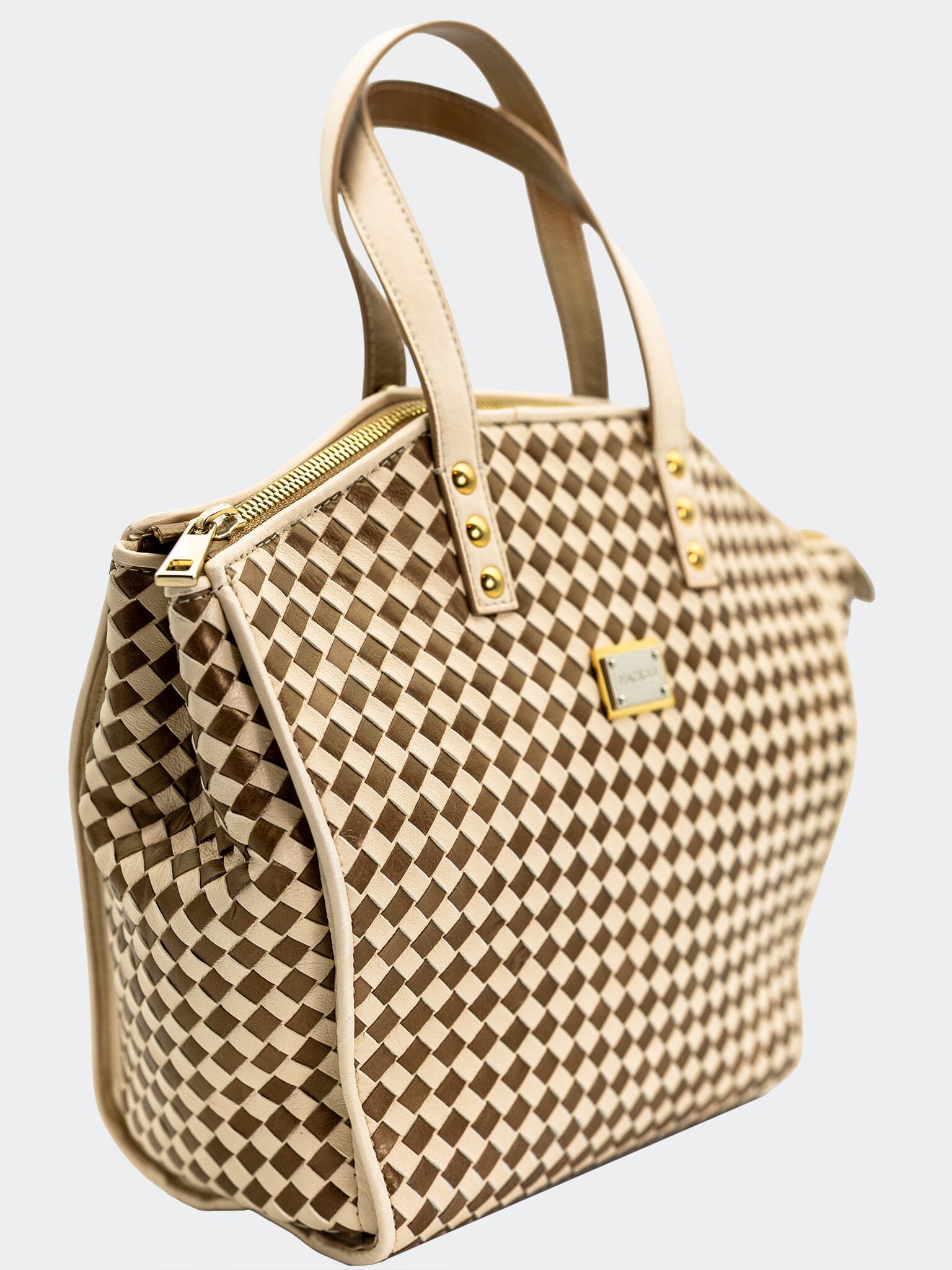 Bag ToteBag Brown Check