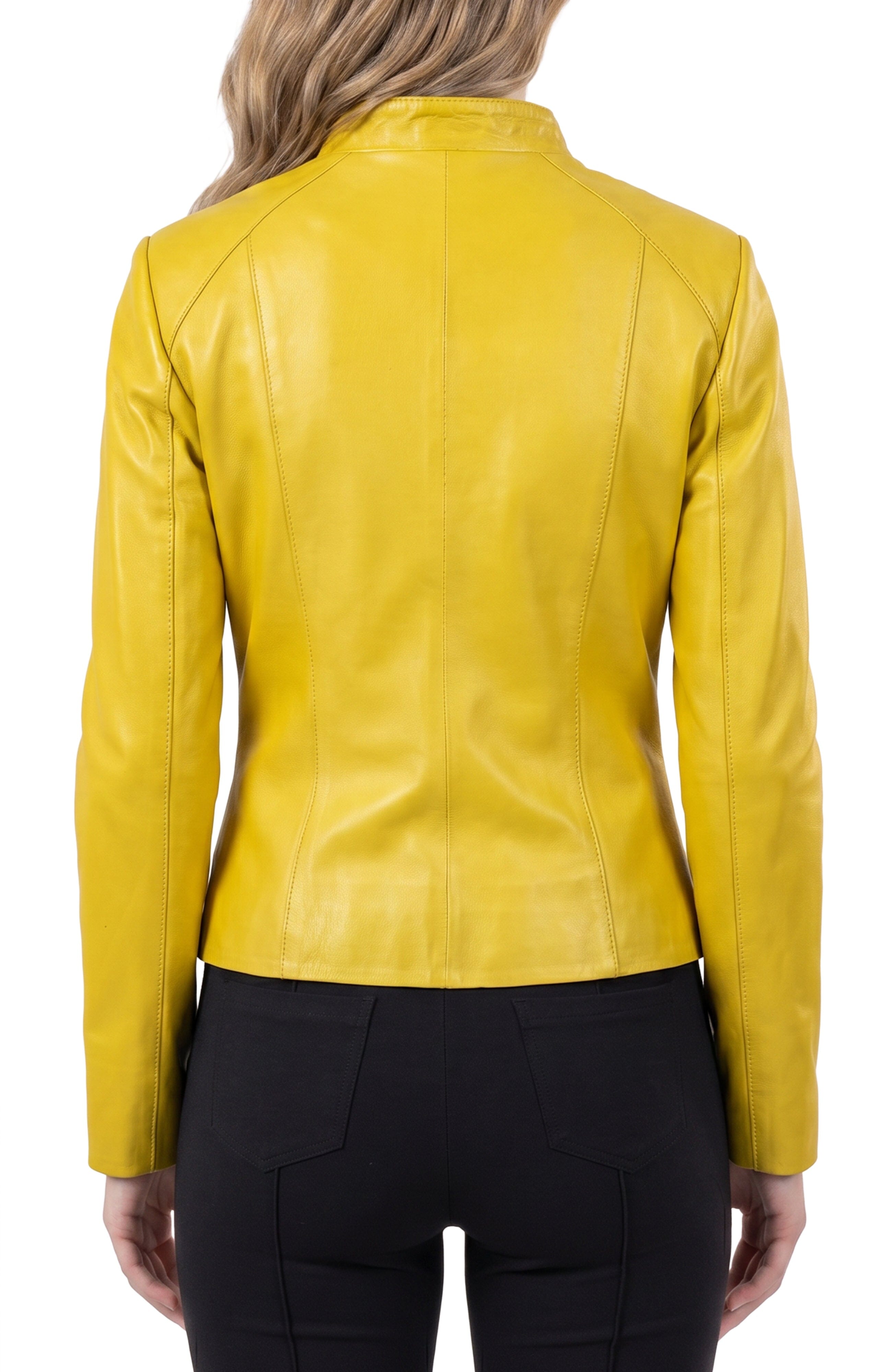 Women's Leather Lemon Drop