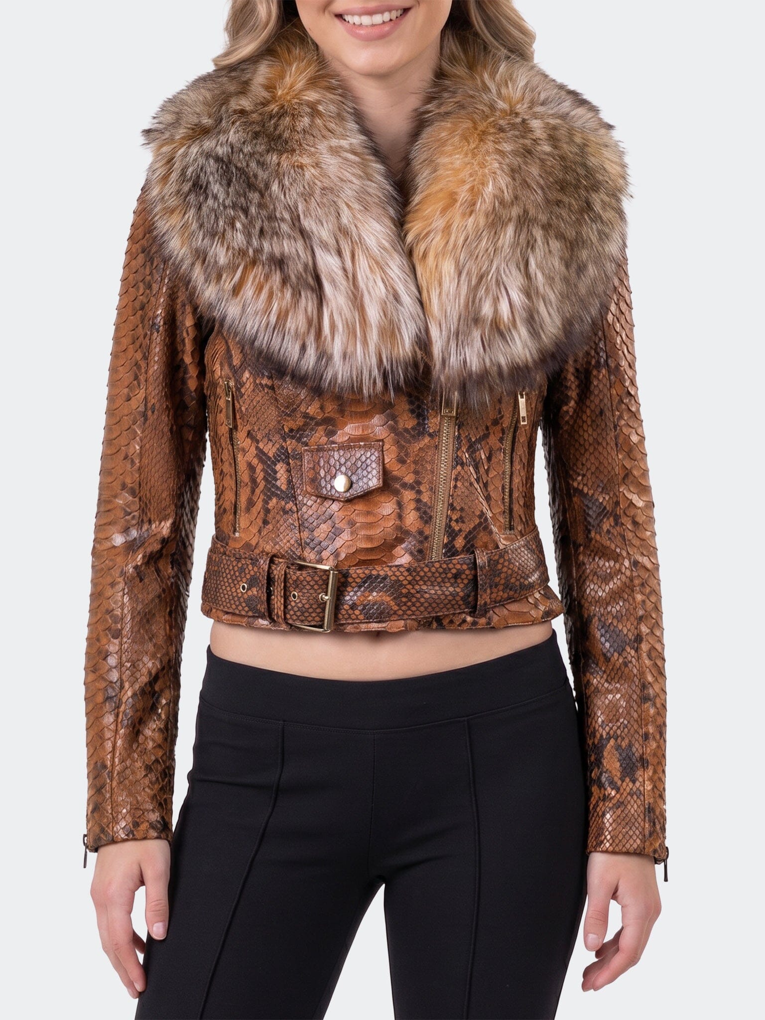 Women's Leather Resistance003 Brown
