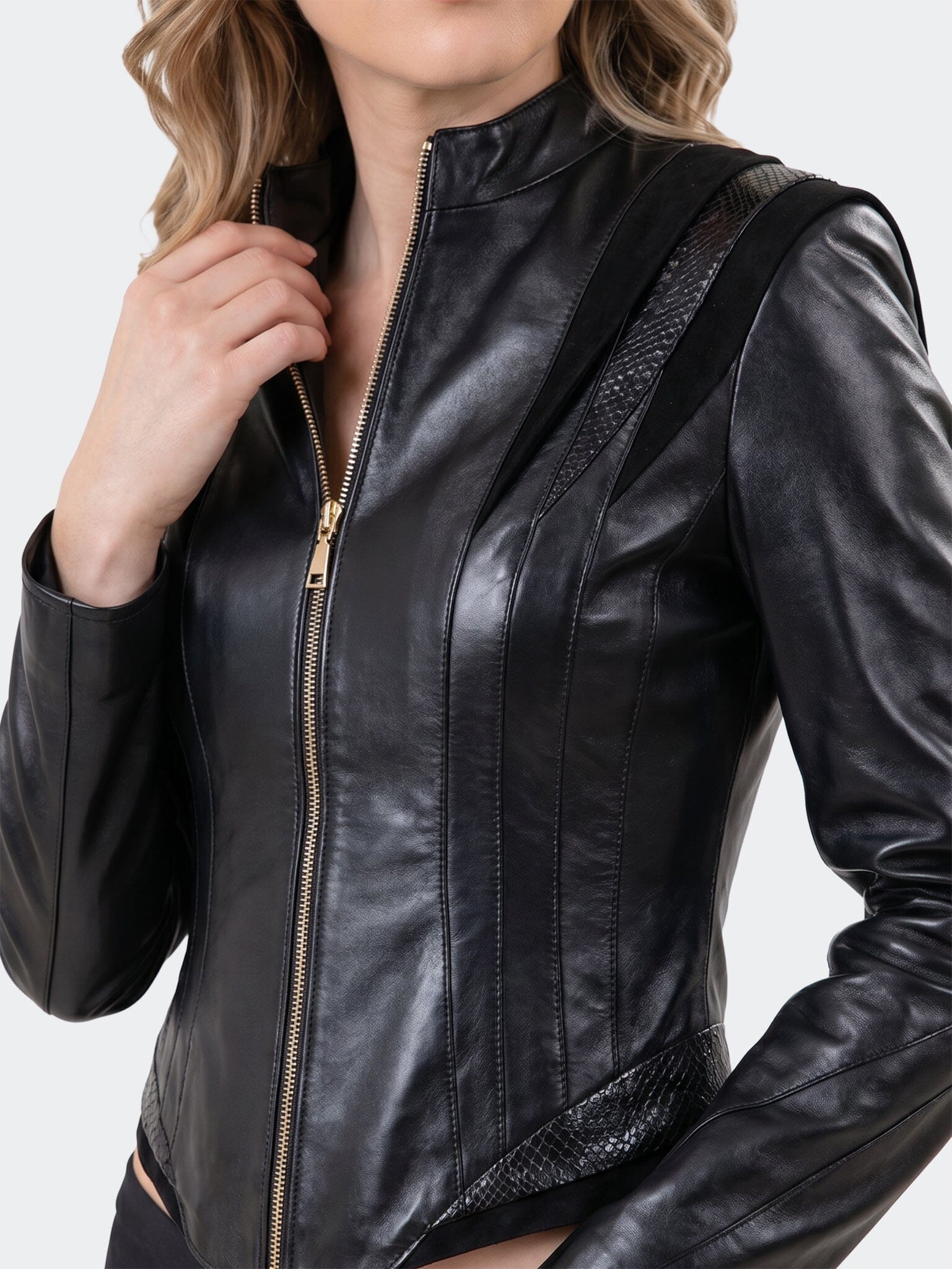 Women's Leather Resistance004 Black