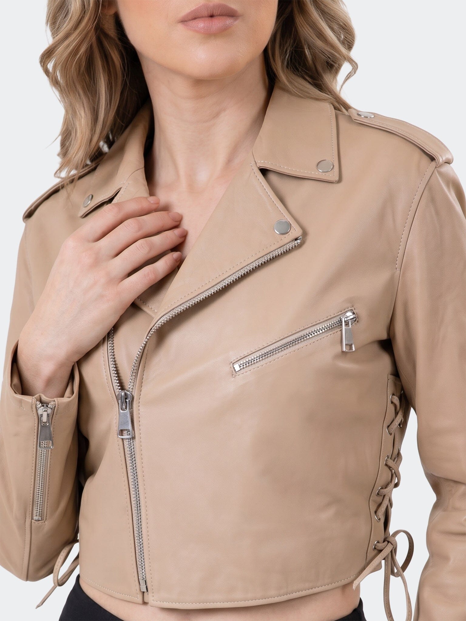 Women's Leather Resistance006 Brown