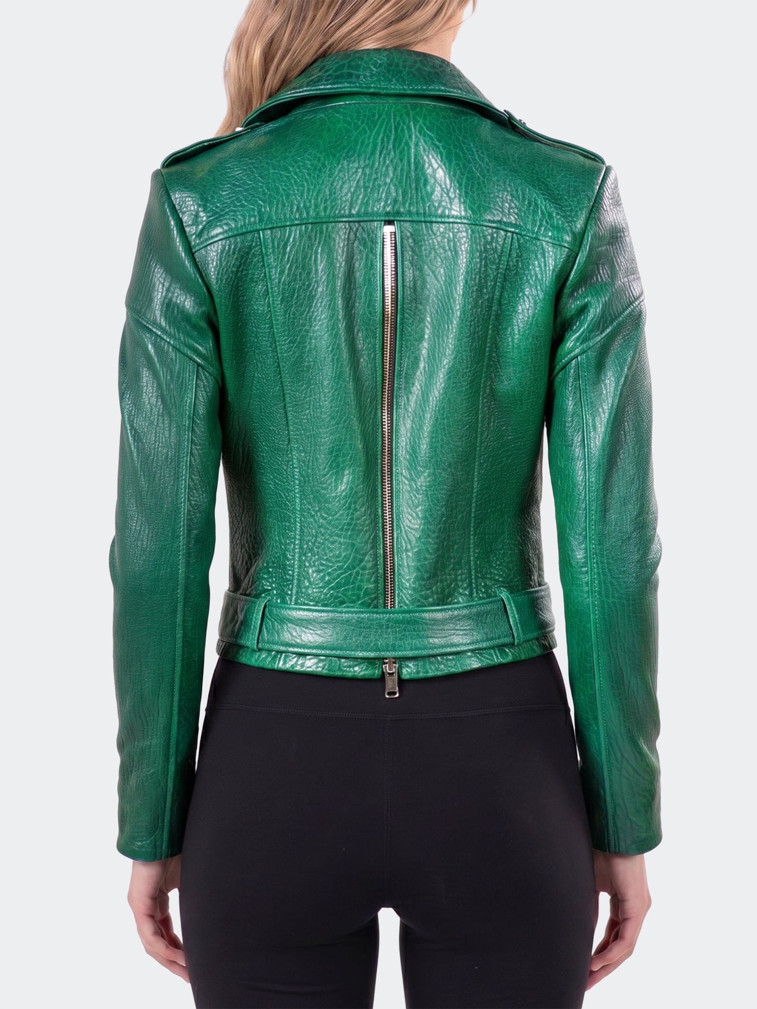 Women's Leather Ascension0004 Green