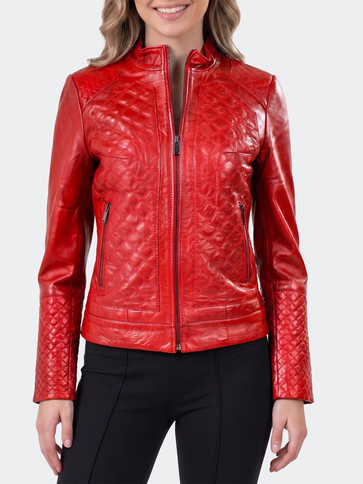 Women's Leather Ascension0021 Red