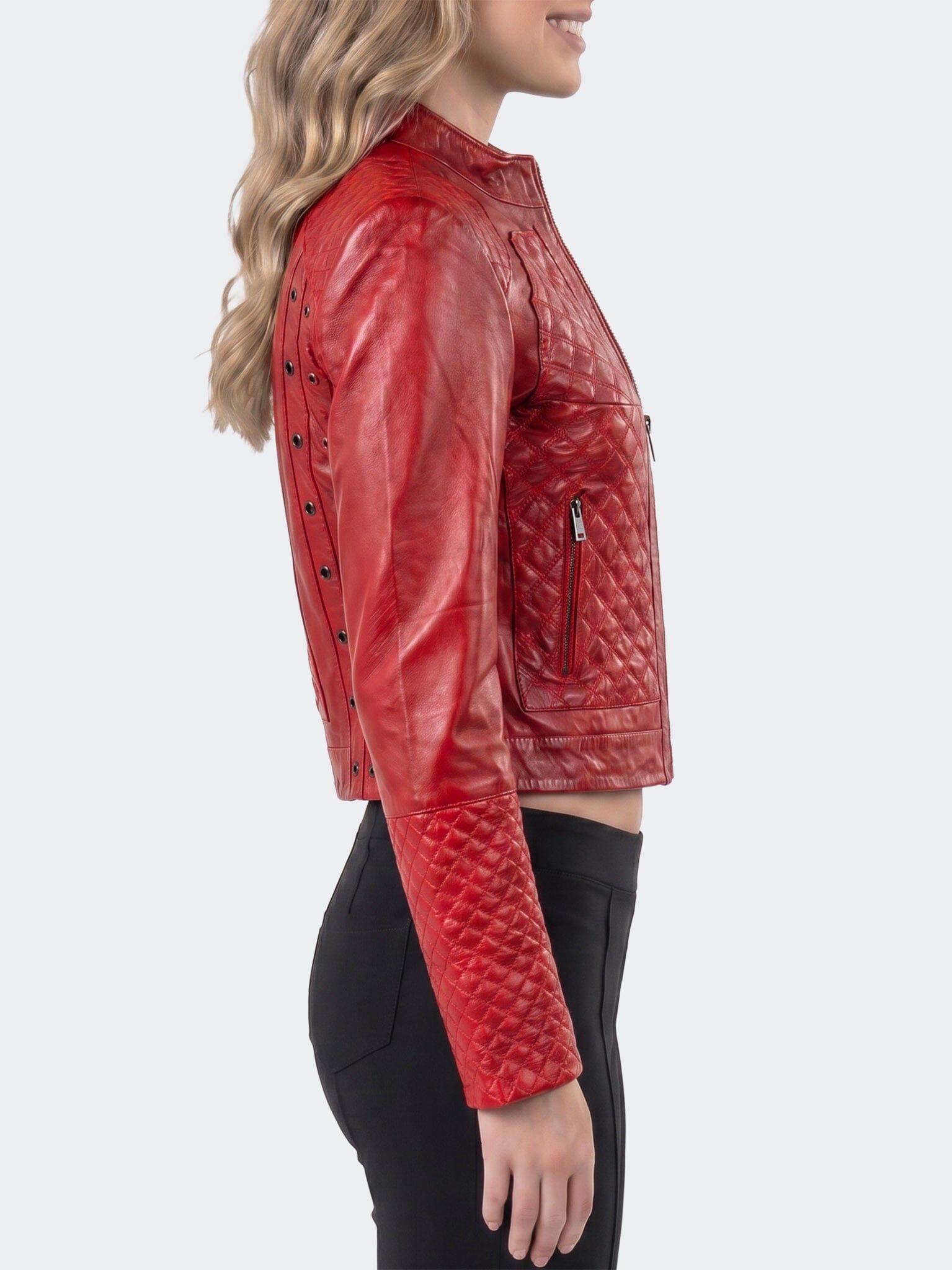 Women's Leather Ascension0021 Red