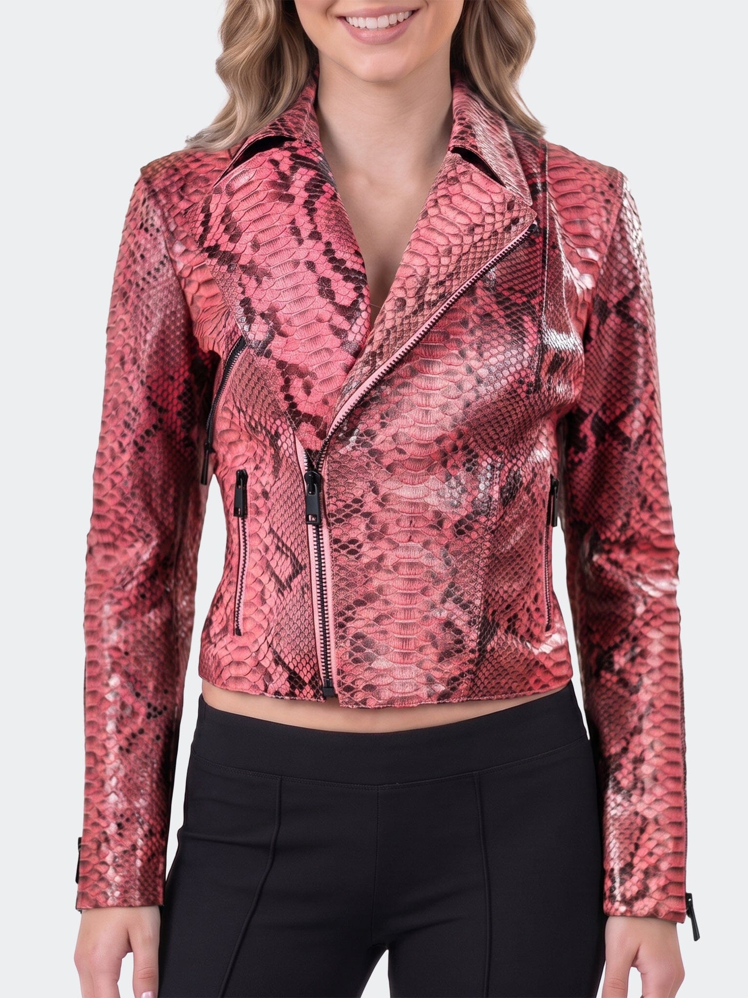Women's Leather Ascension0032 Pink