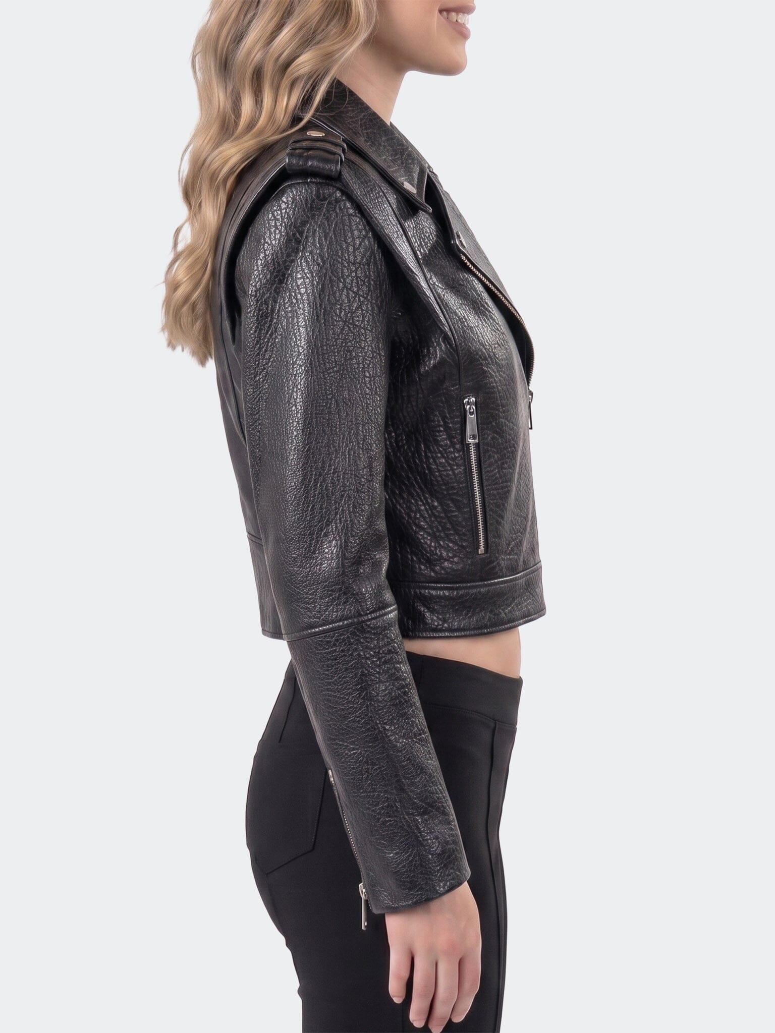 Women's Leather Marthyr005 Black