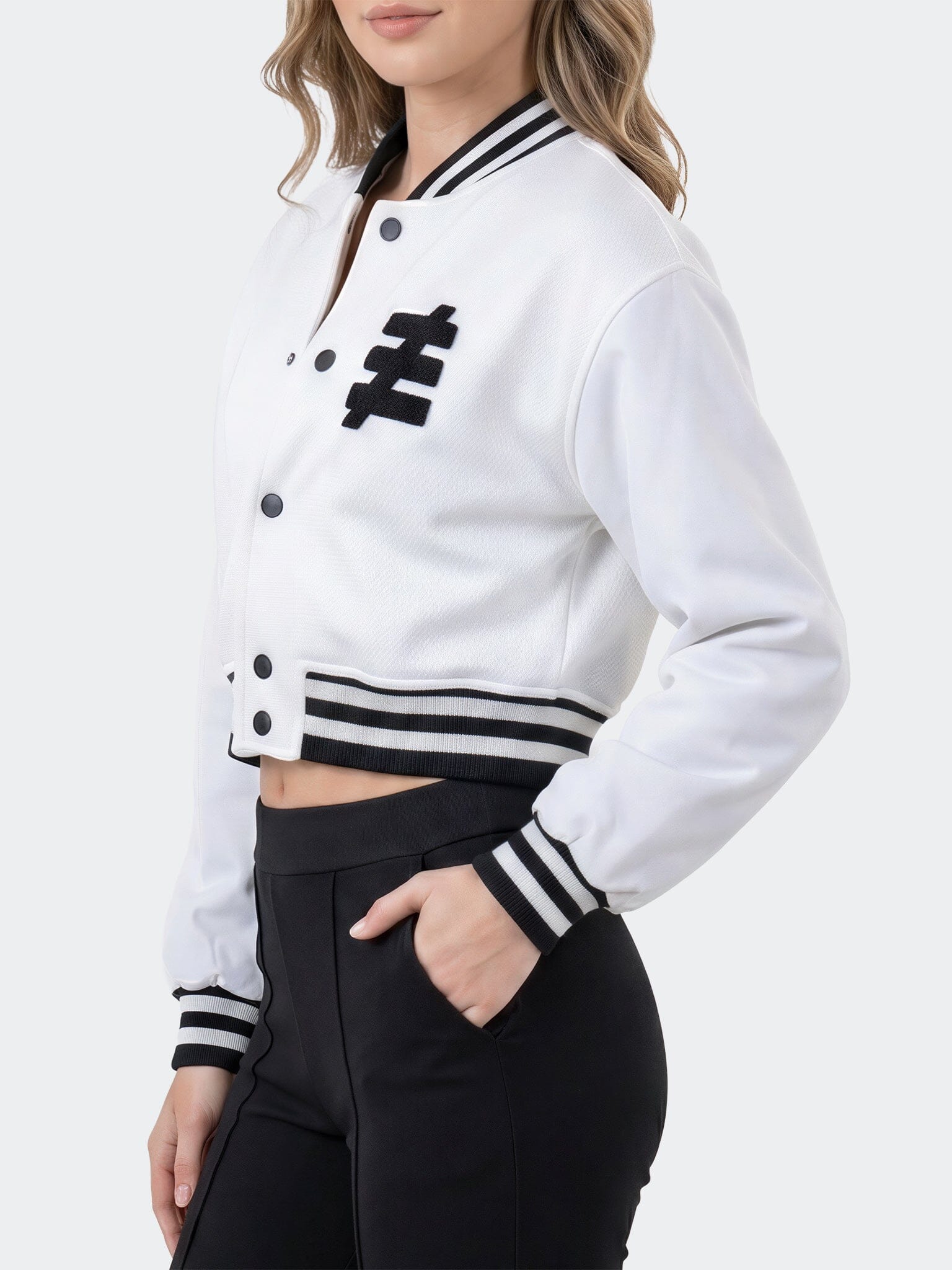 Women's Athleisure Jacket Marthyr 0001 White