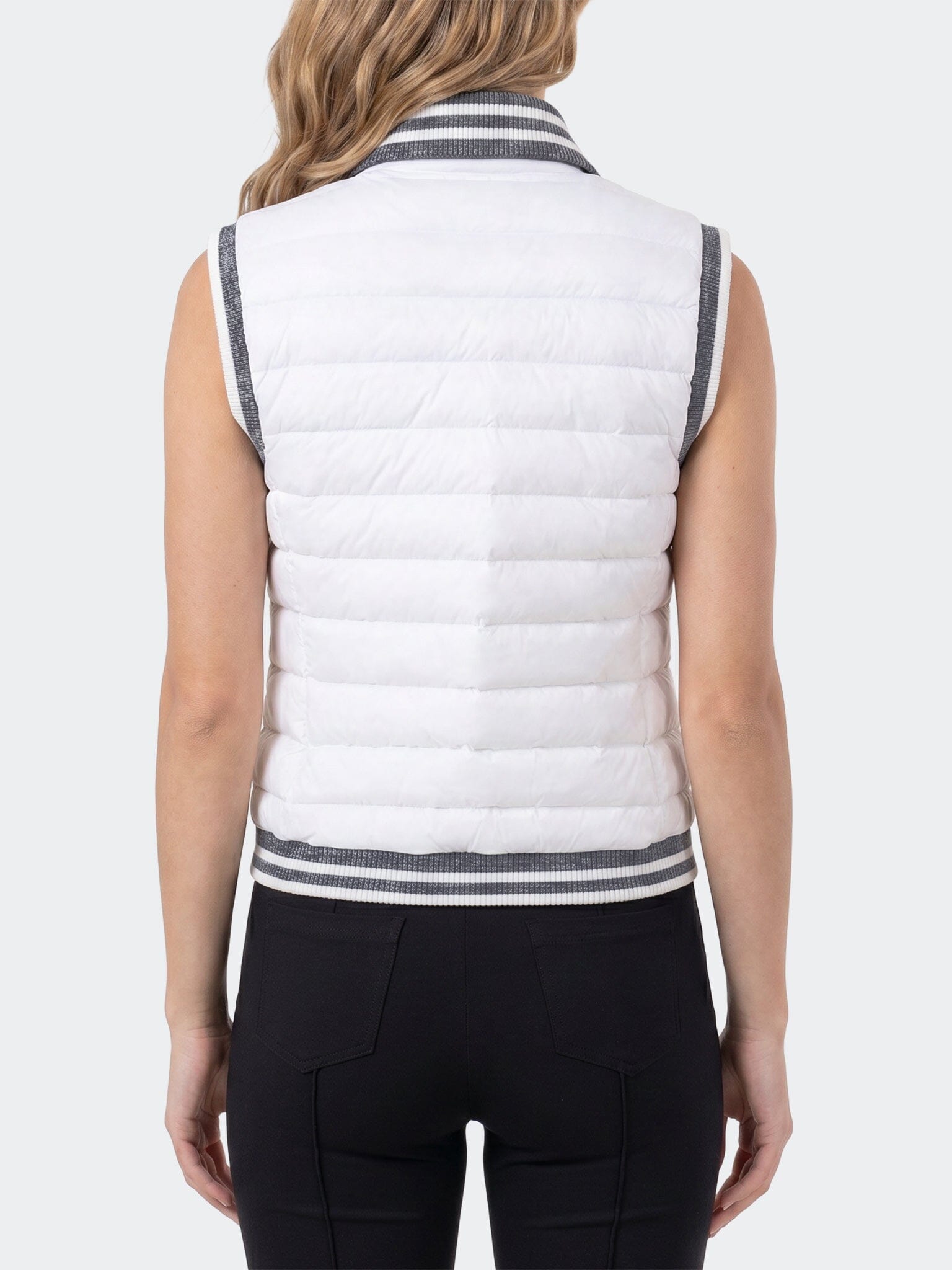 Women's Coat Vest Unknown 0034 White