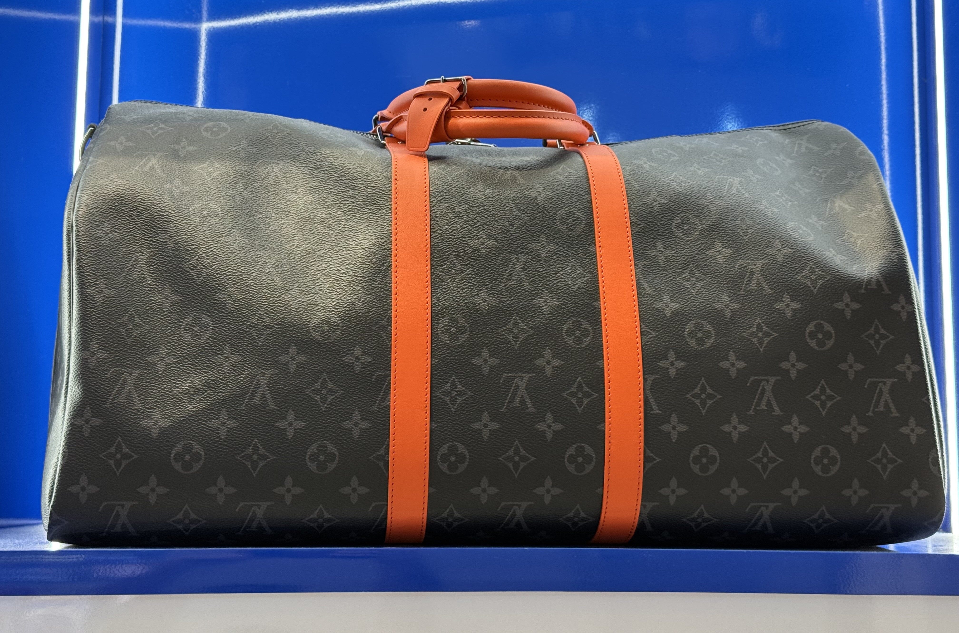 Bag Travel LV Keepall 55 Orange