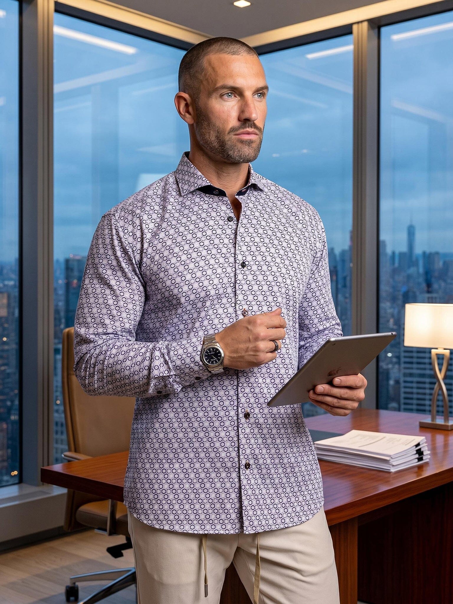 Eins Marthyr Print Shirt