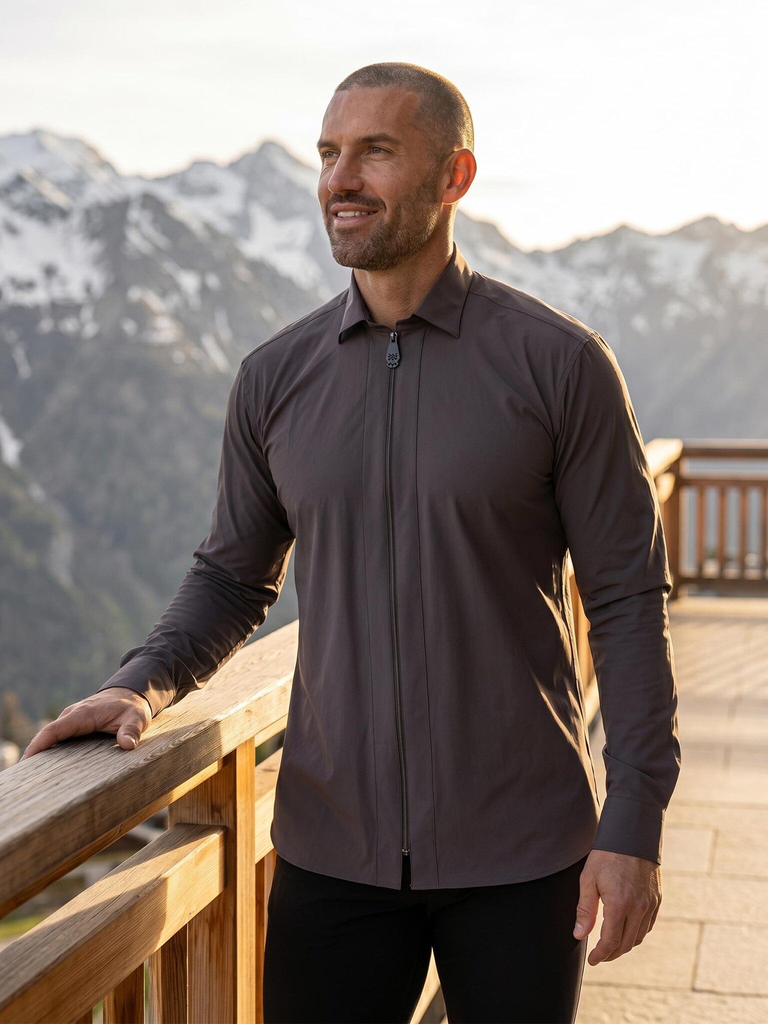 Fibzip Marthyr Tan Shirt