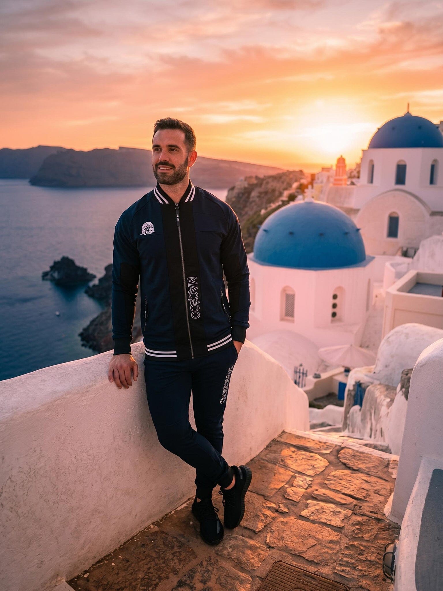 MidnightMotion Navy Zip Jacket
