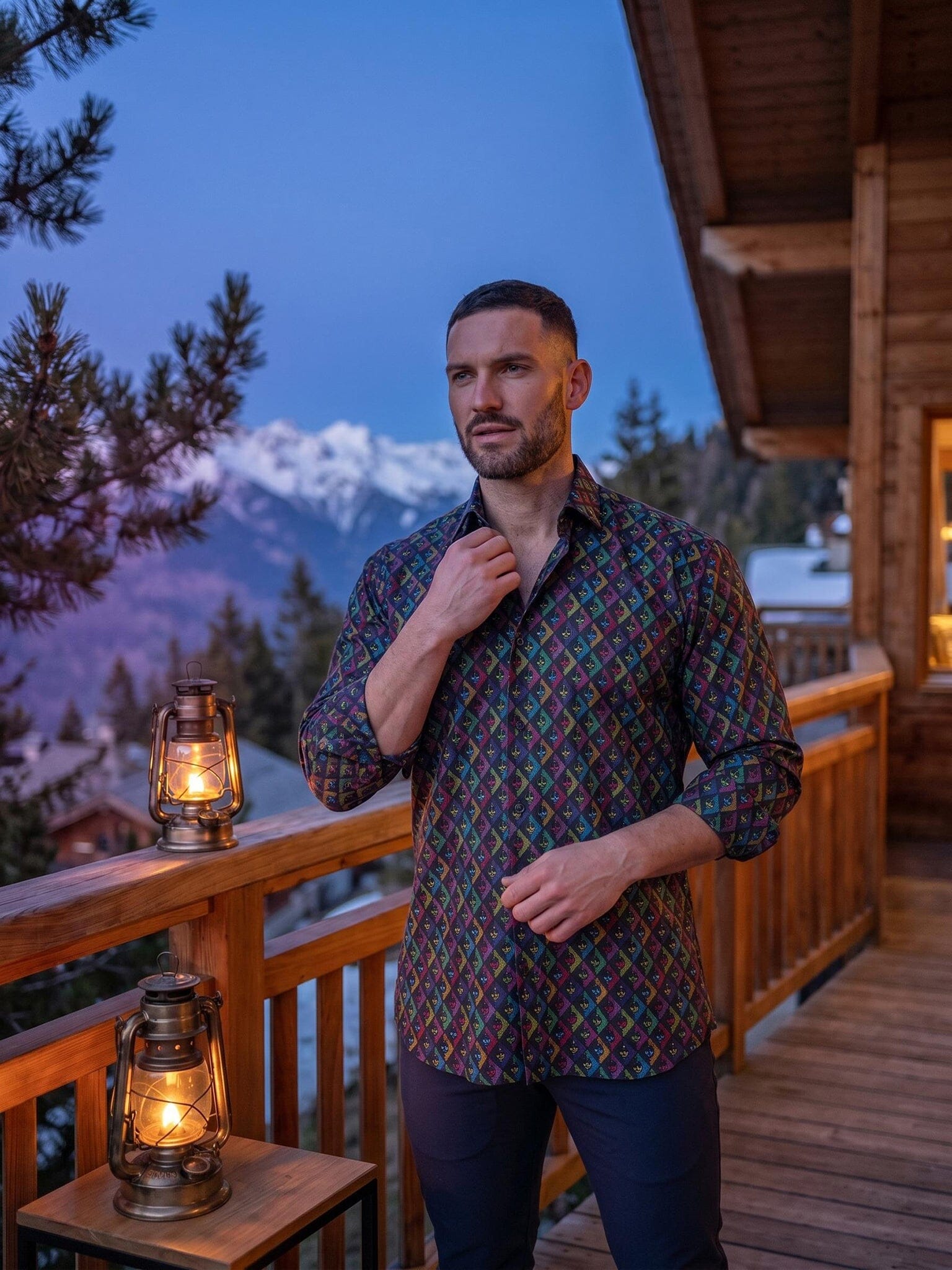 Fibonacci SkullVoid Multi Shirt