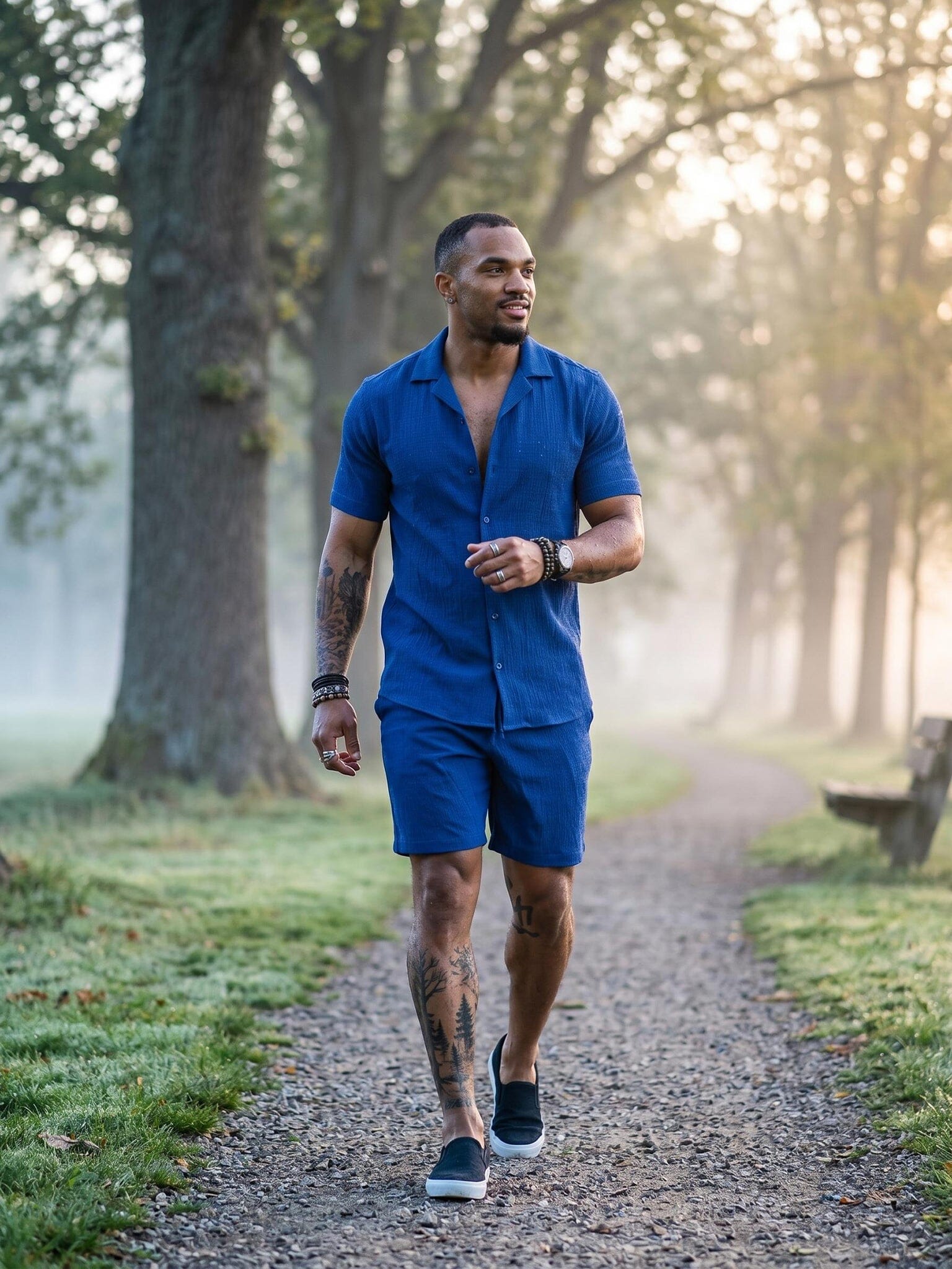 Everyday Navy Blue Shorts