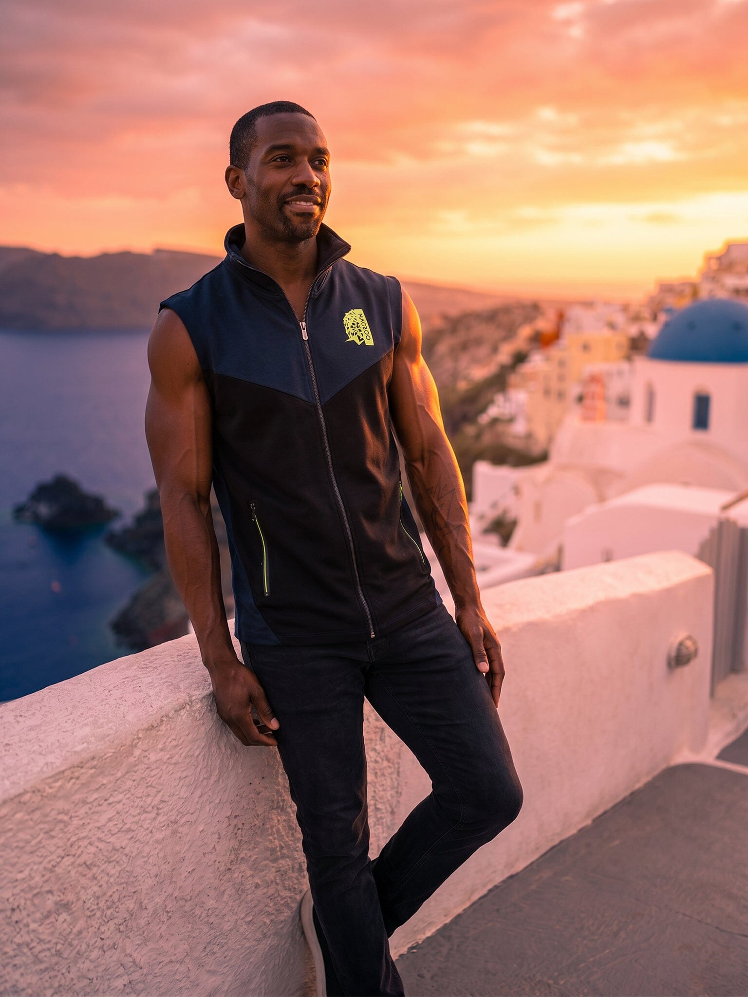 Fairway Black Golf Vest