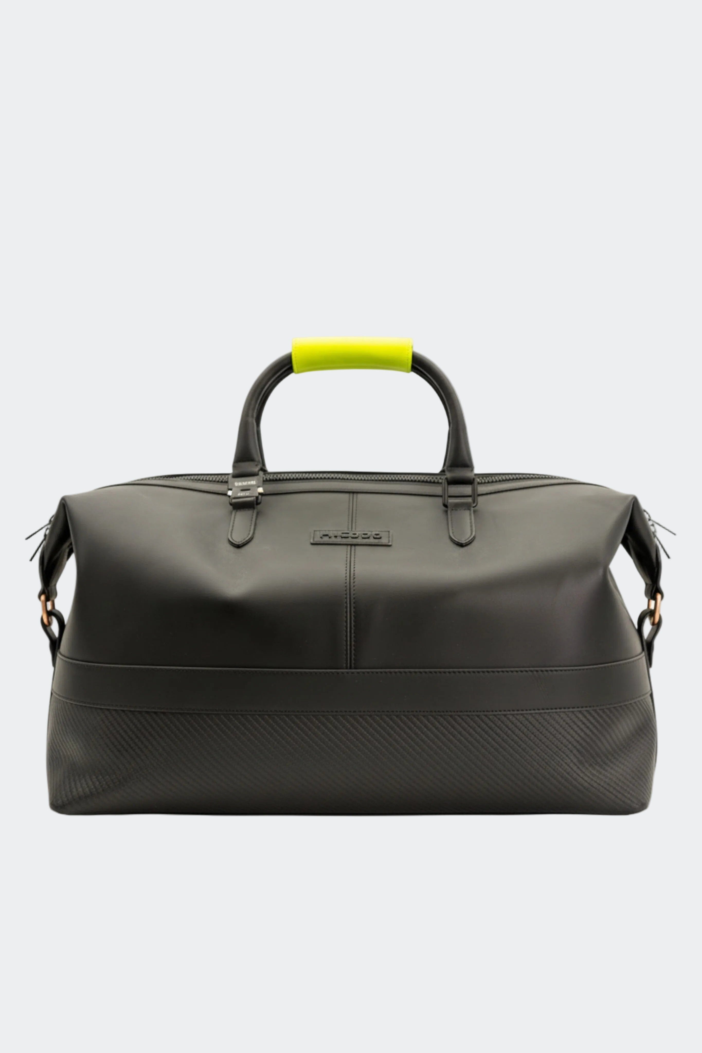 Bag Croco Weekender Black