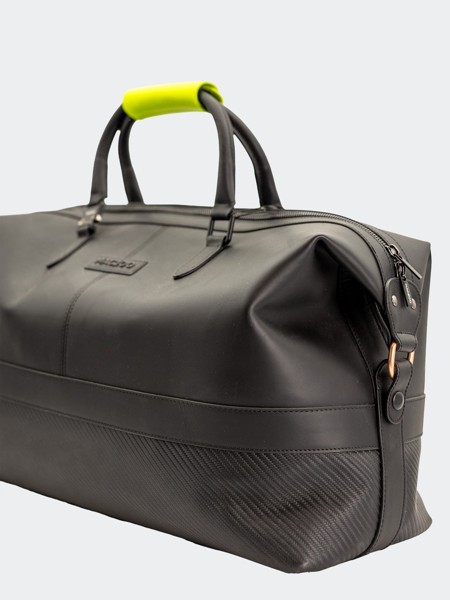 Bag Croco Weekender Black