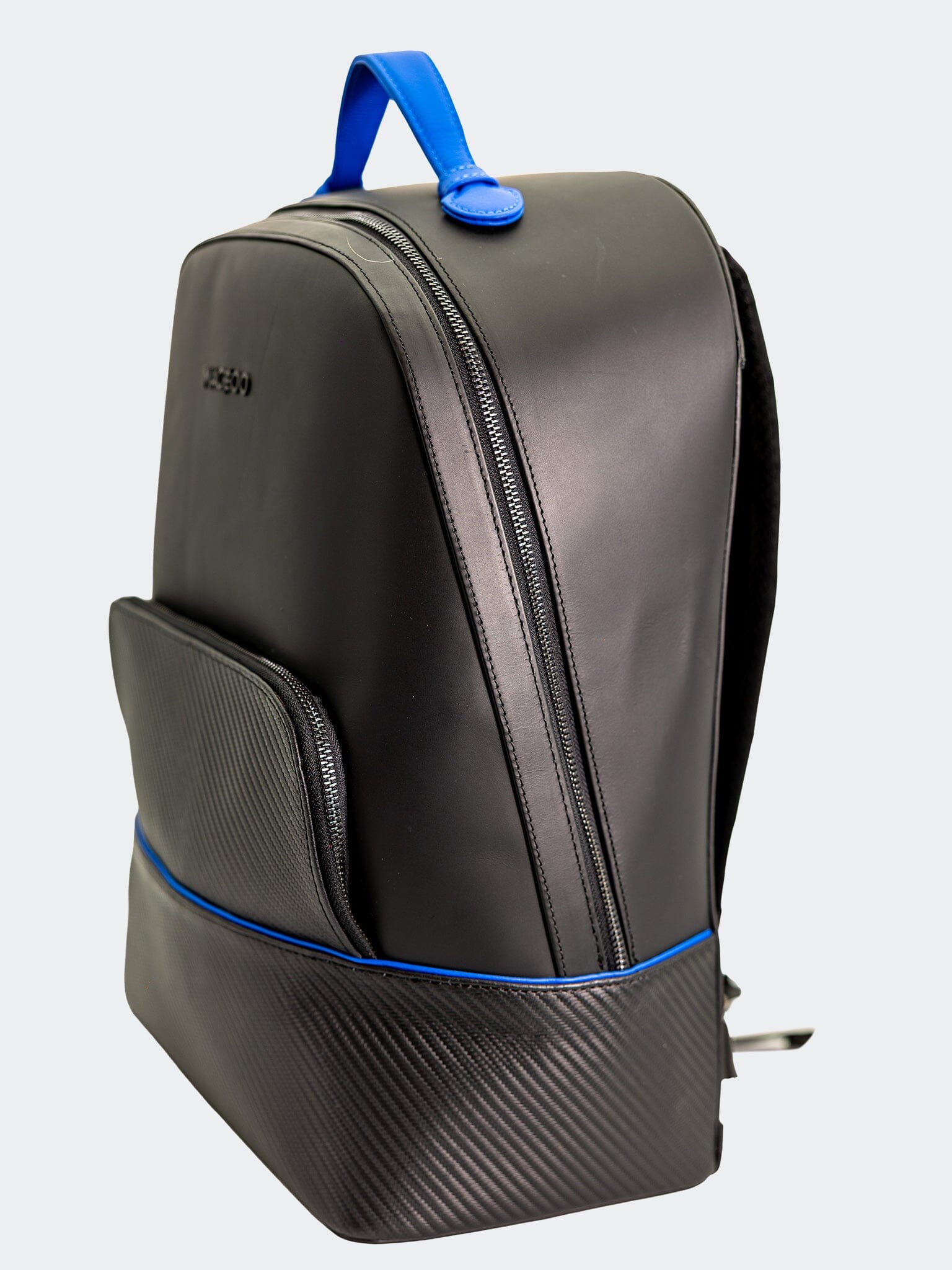 Bag Backpack Croco scholar zip Black