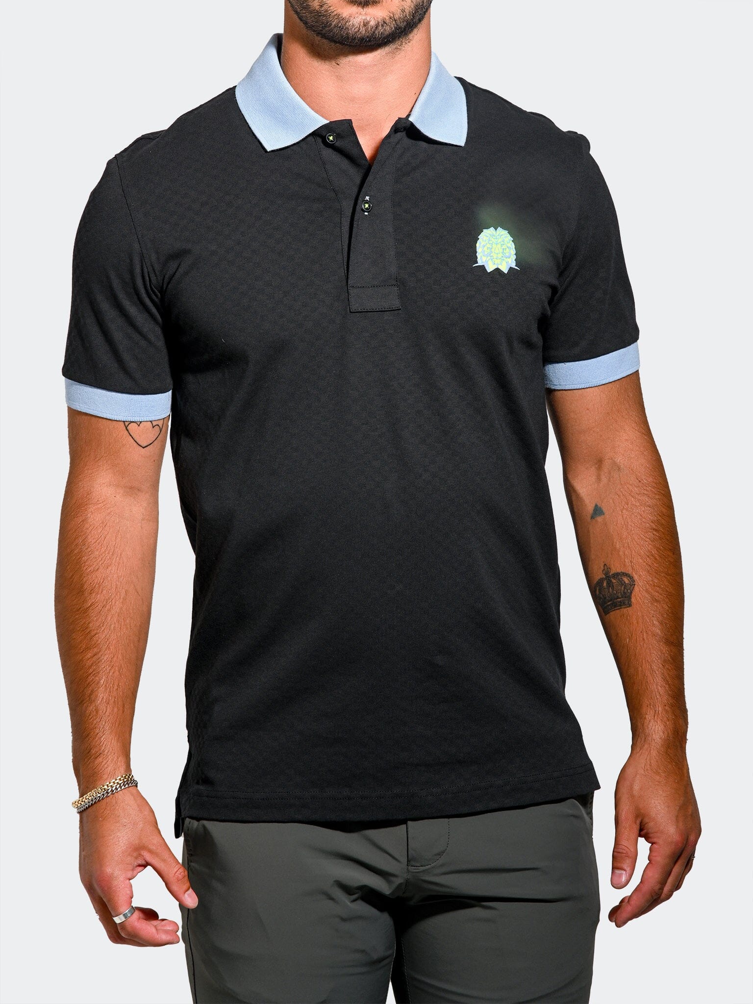 Mozart Square Tip Black Polo