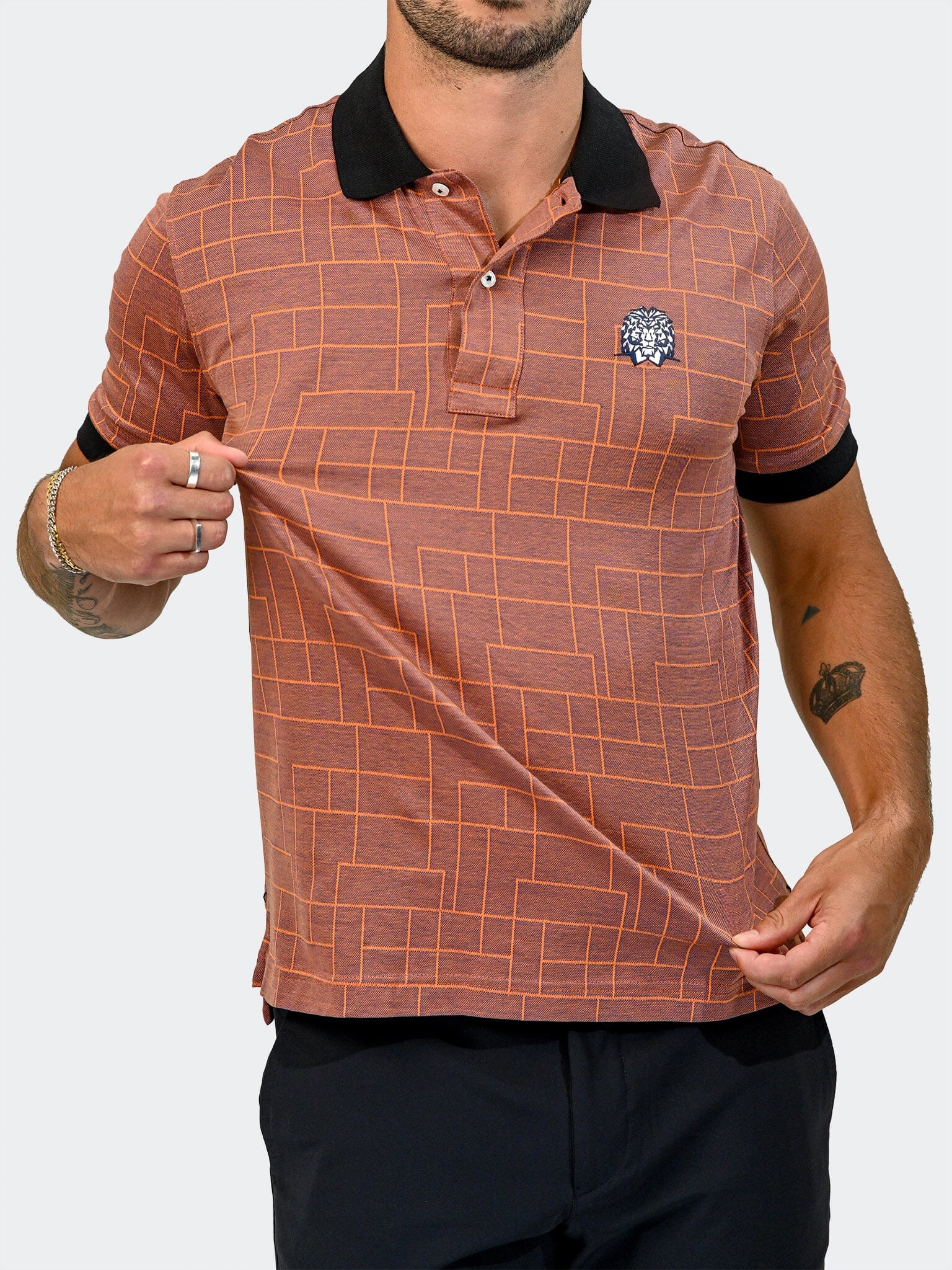 Polo MozartLinesTip Orange