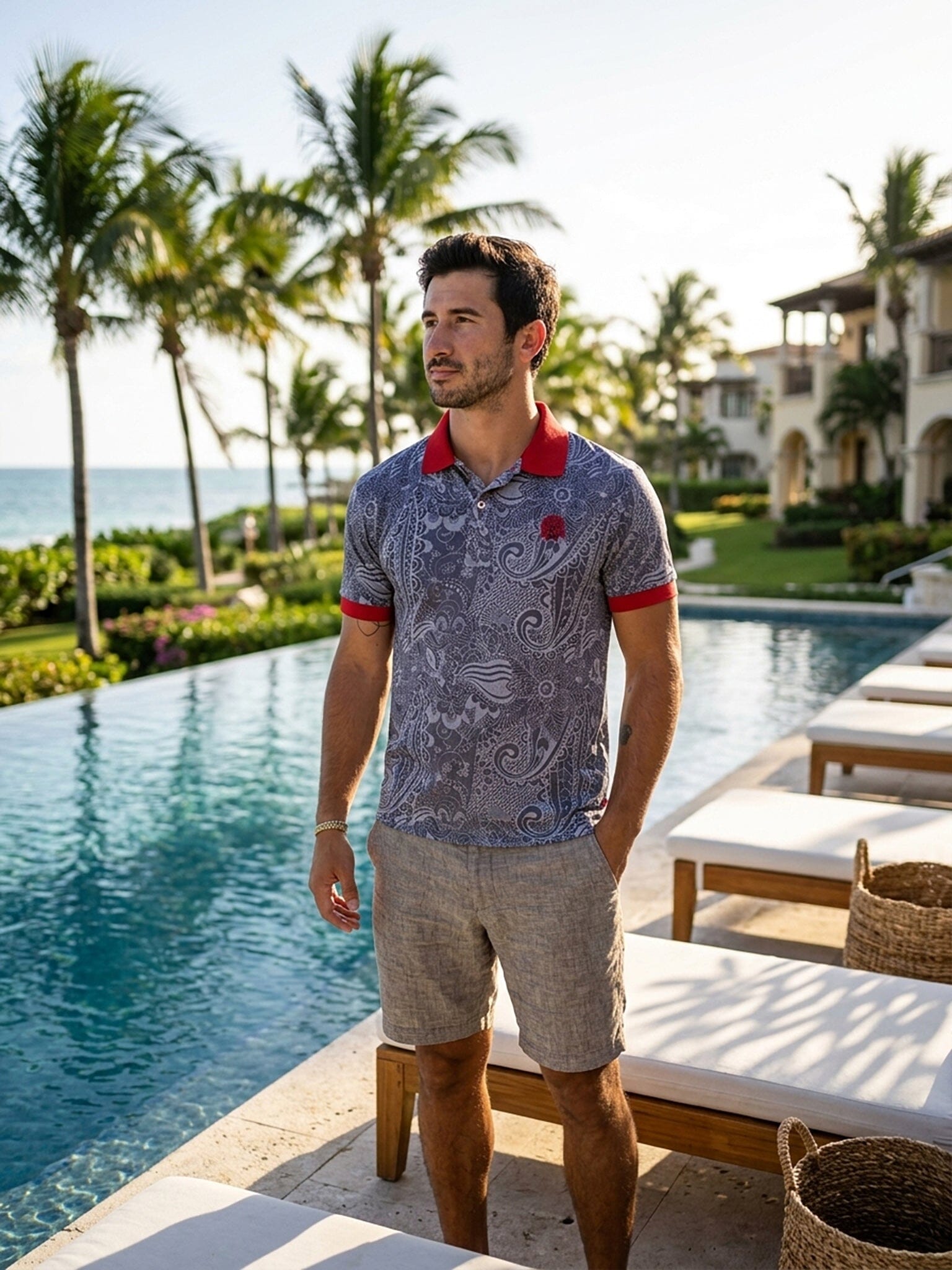 Mozart StaticTip Grey Polo