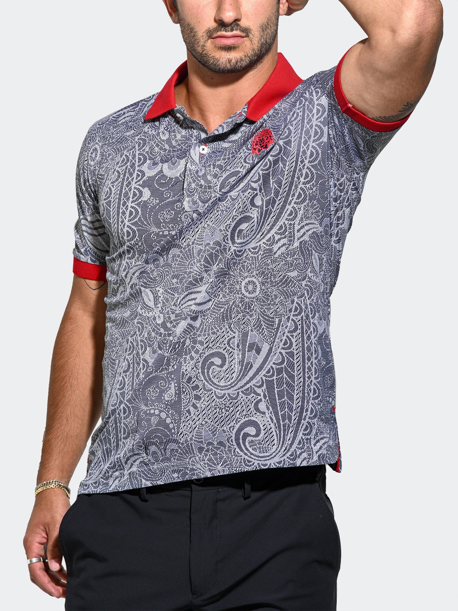 Mozart StaticTip Grey Polo