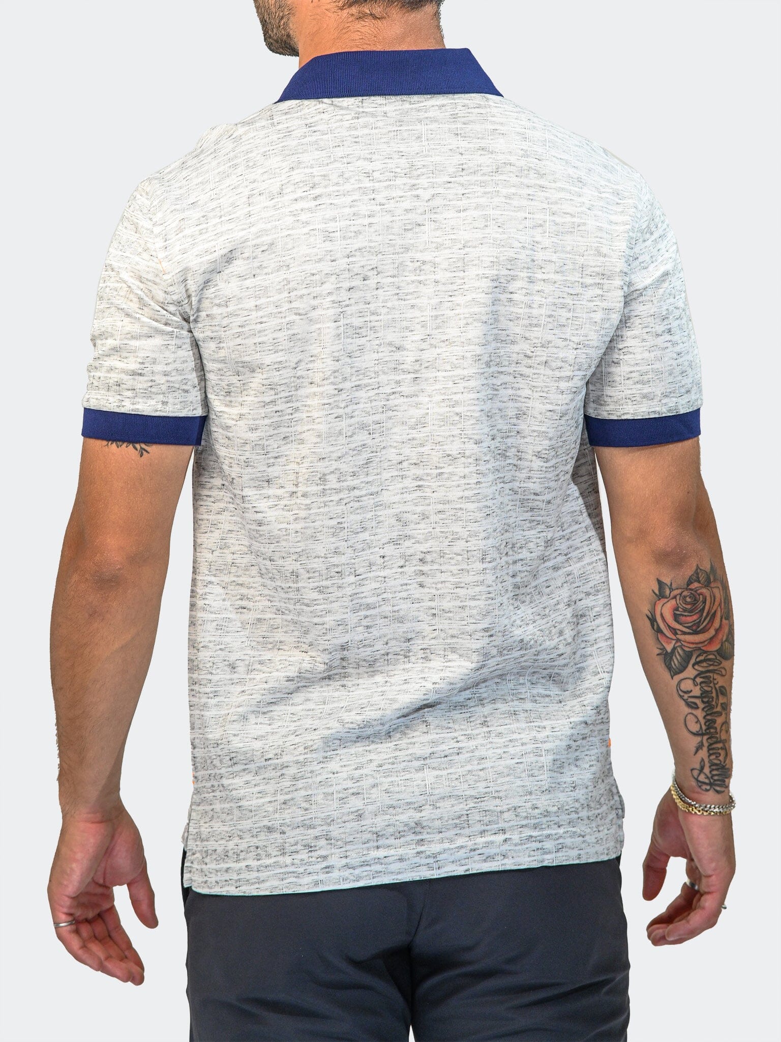 Mozart Signal Tip Light Grey Polo