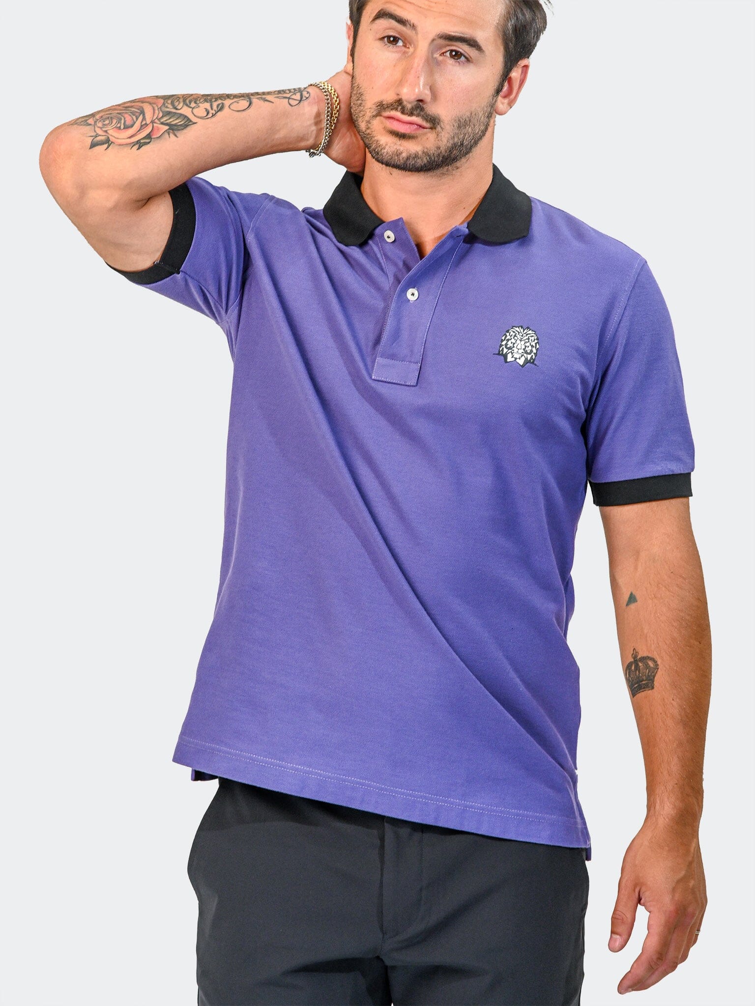Mozart SpeckTip Navy Polo