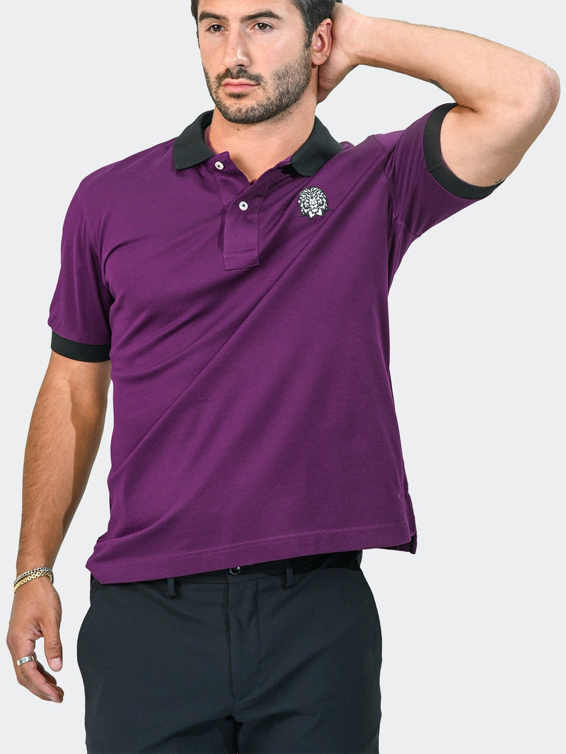 Polo MozartSpeckTip Burgundy