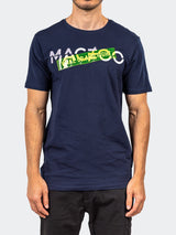 Tee WakeUpFight NavyBlue View-1