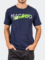 Tee WakeUpFight NavyBlue View-2