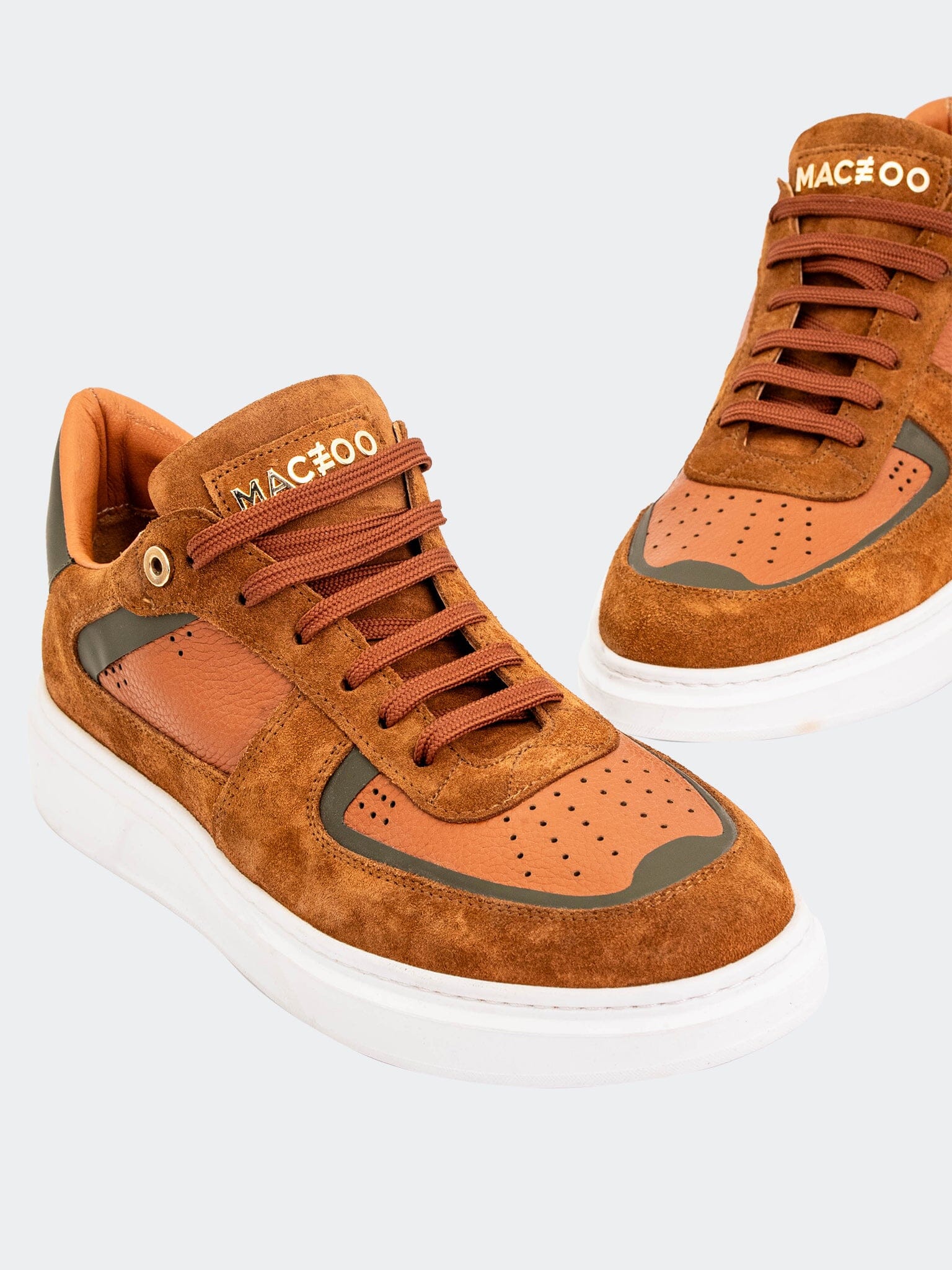 Casual Sepia Brown Shoes