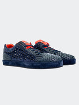 Shoe CasualSpiked Navy View-1