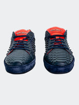 Shoe CasualSpiked Navy View-4