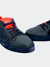 Shoe CasualSpiked Navy View-5