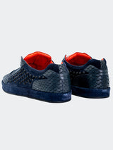 Shoe CasualSpiked Navy View-6